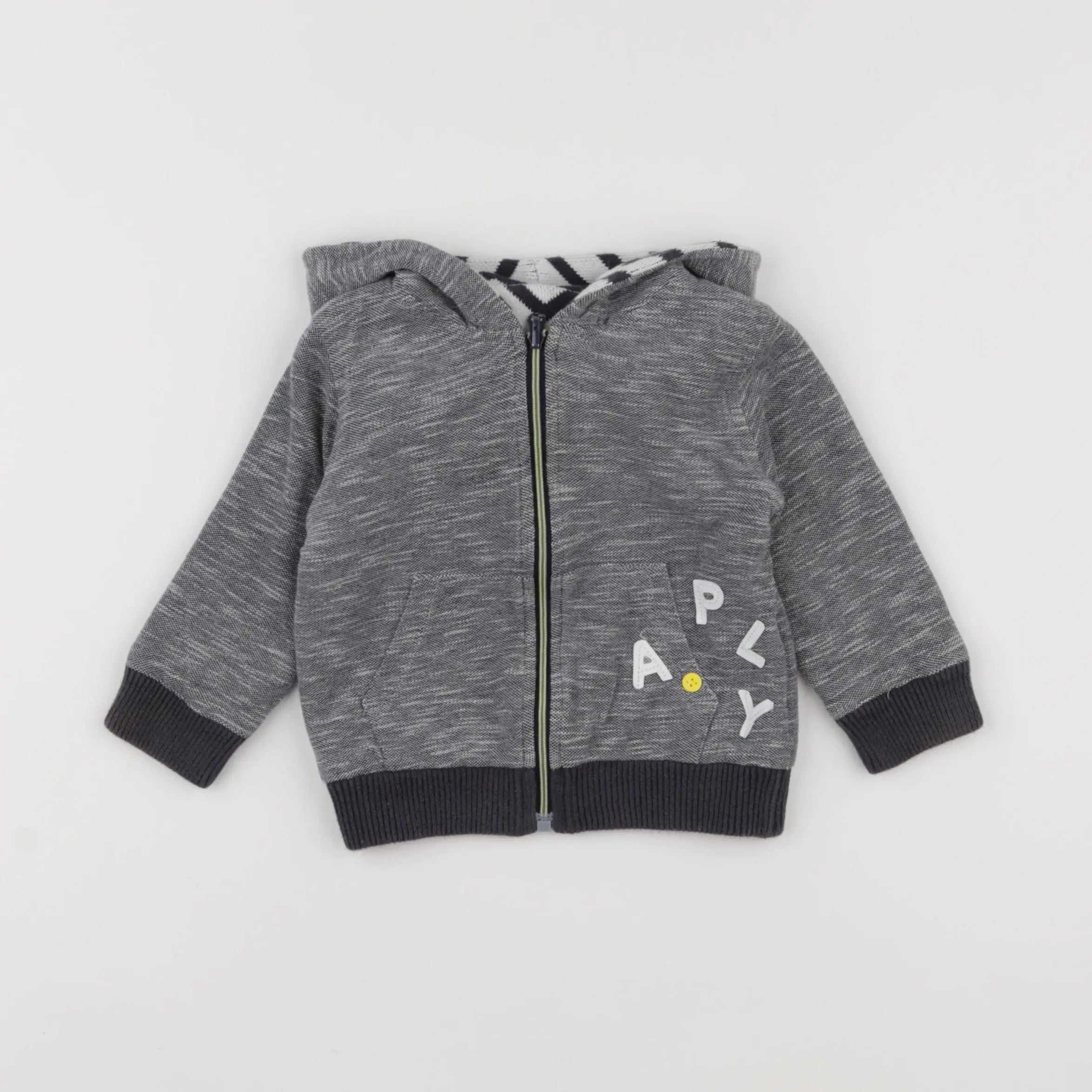 IKKS - veste réversible bleu - 18 mois