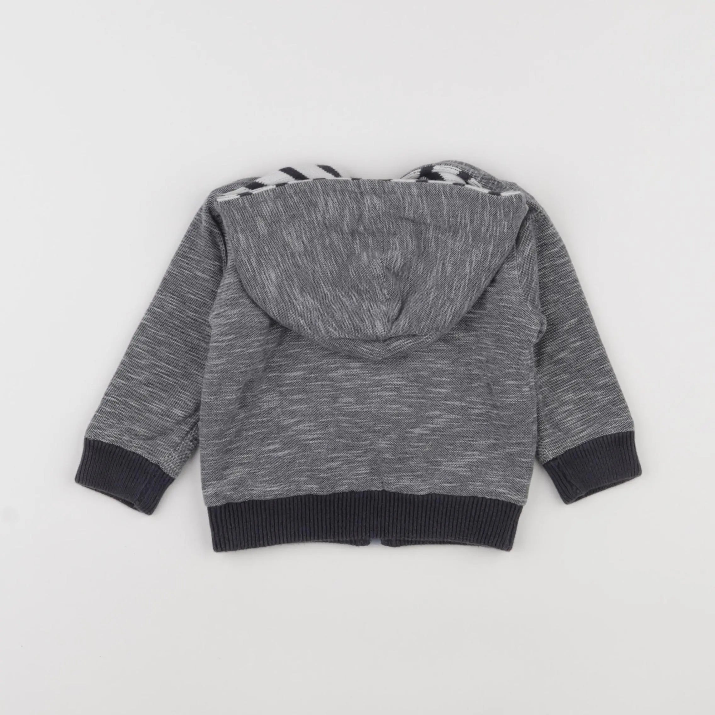 IKKS - veste réversible bleu - 18 mois