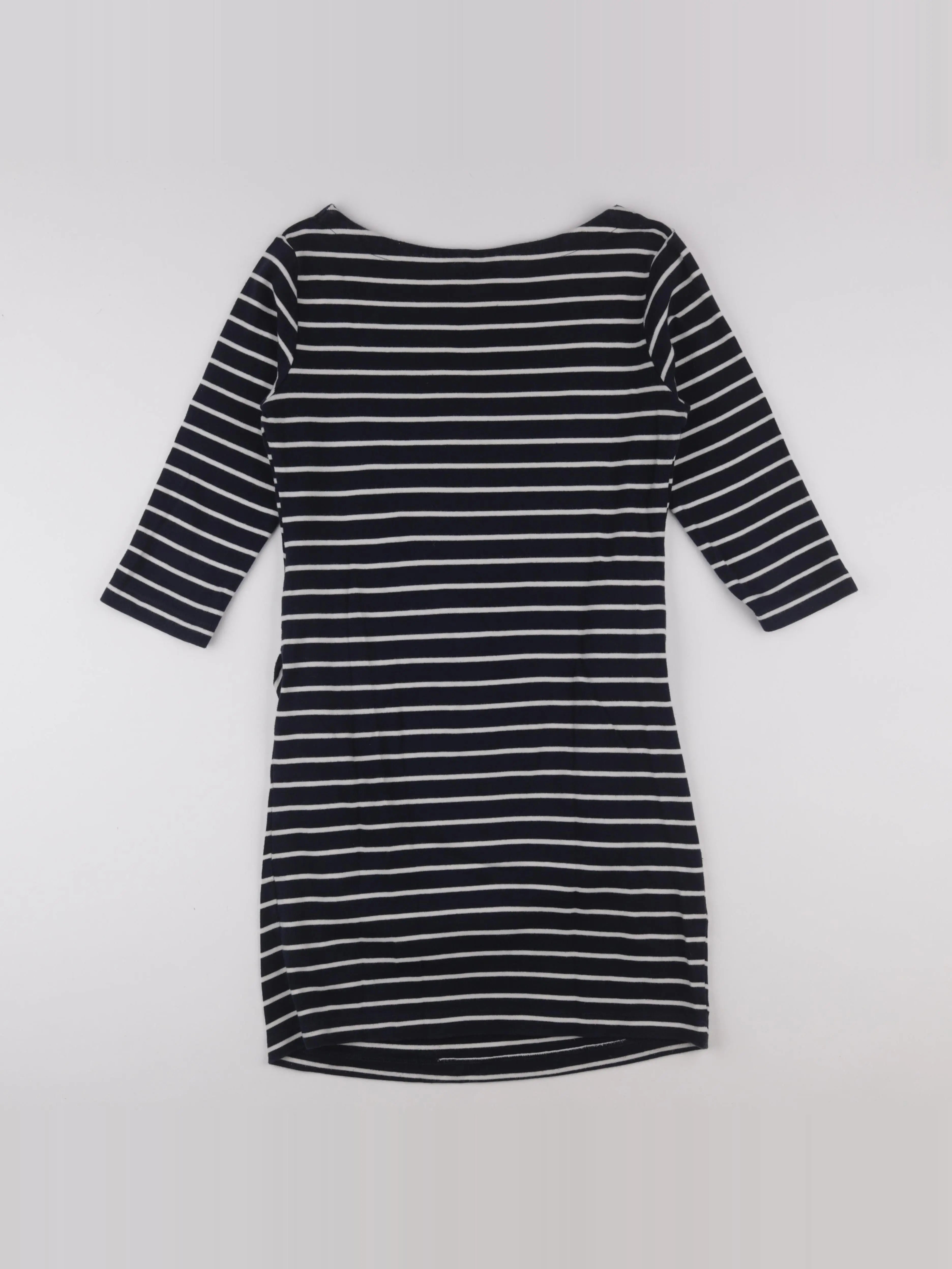 H&M - robe grossesse bleu - 36 à 38