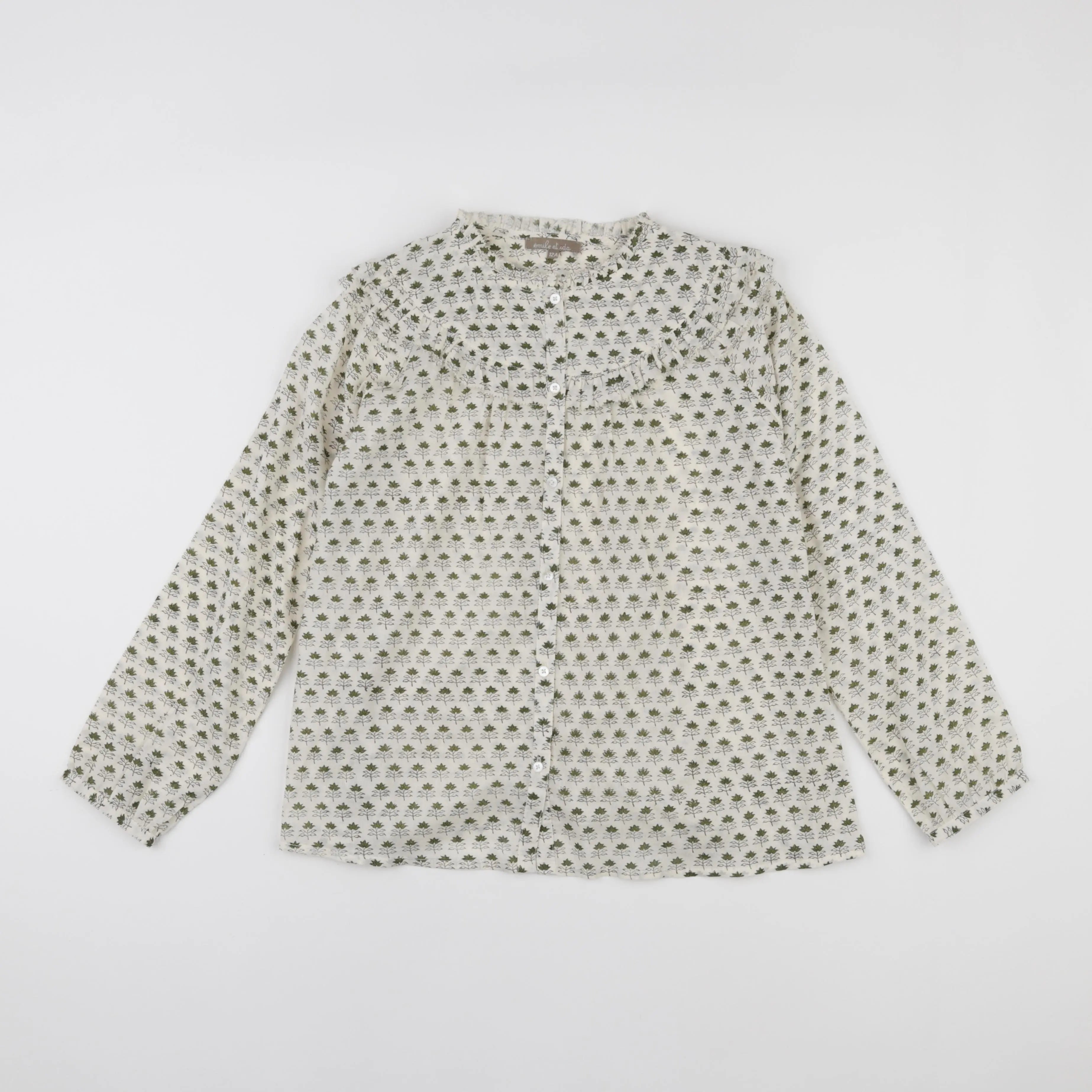 Emile et Ida - blouse beige - 12 ans