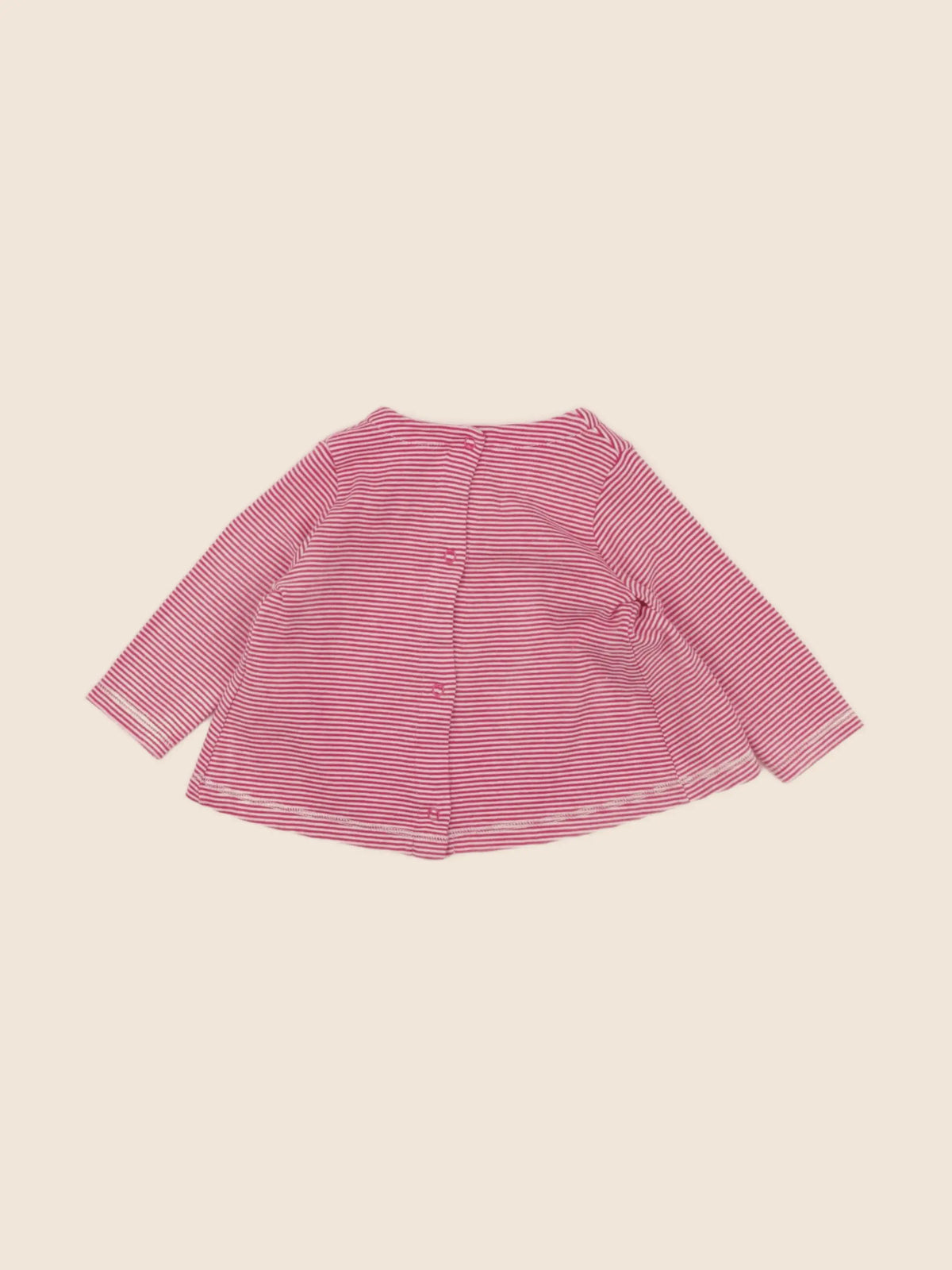 Petit Bateau - tee-shirt rose - 6 mois