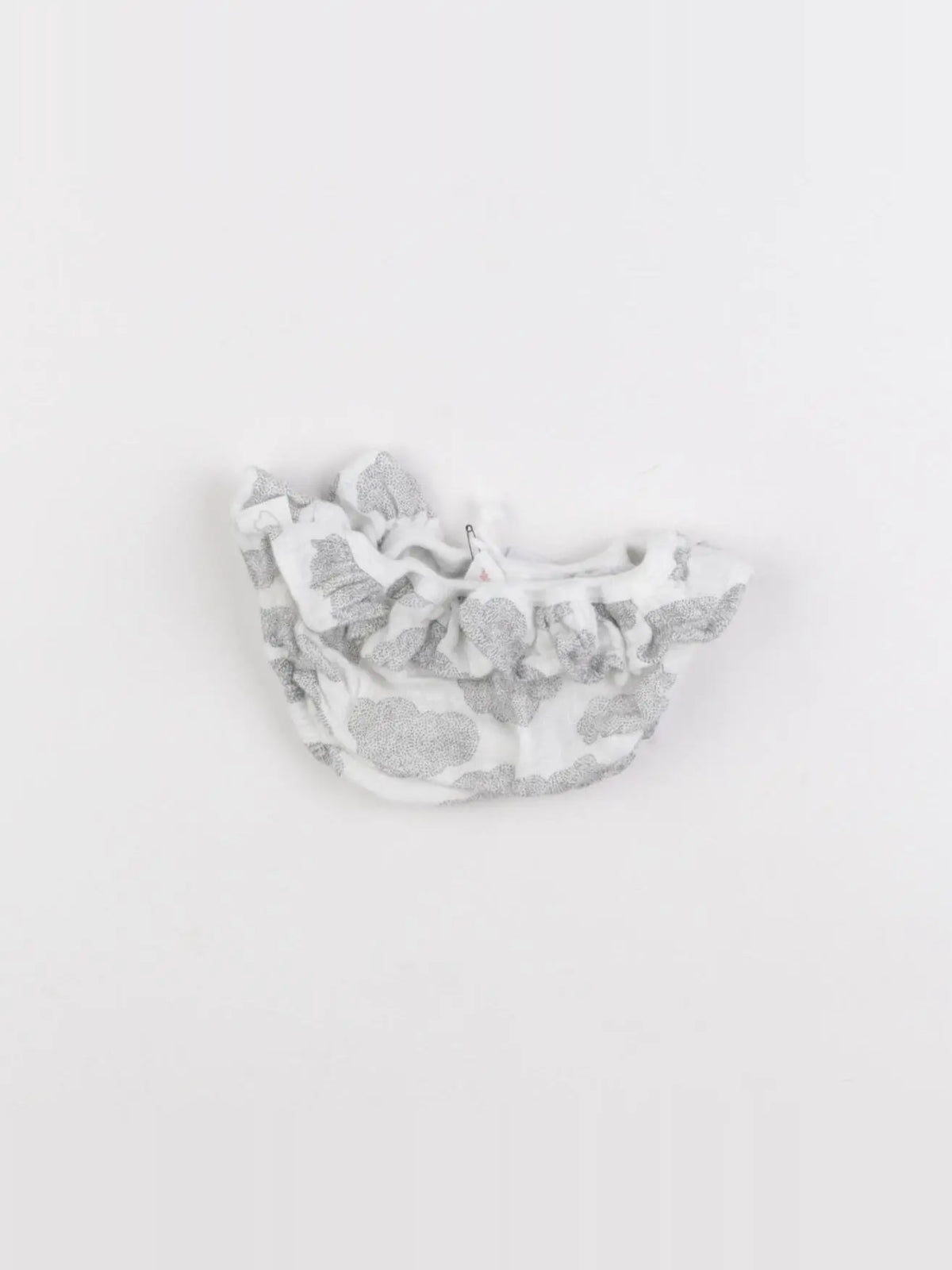 Moumout' - maillot de bain blanc, gris - 3 mois