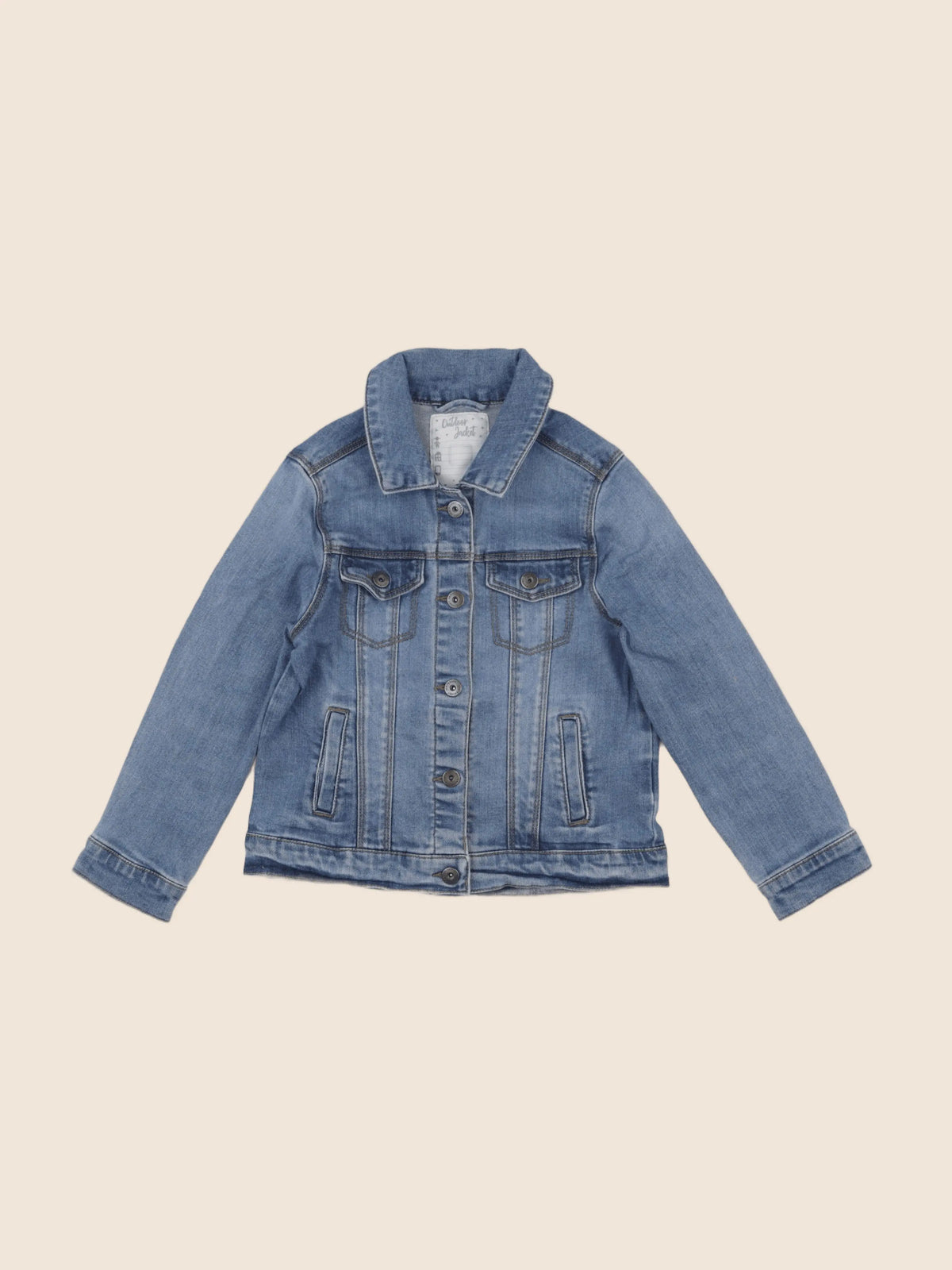 Vertbaudet - veste bleu - 6 ans