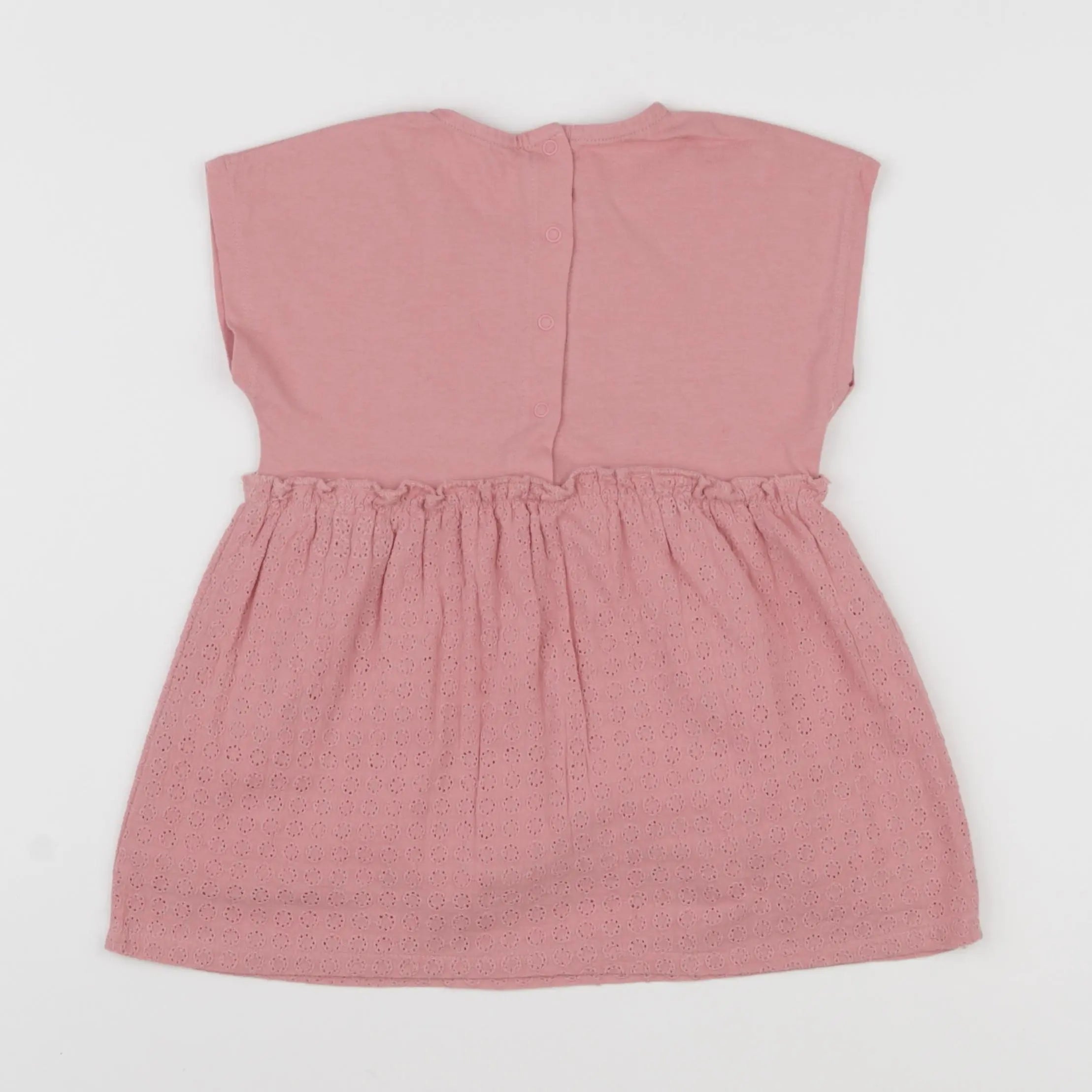 Vertbaudet - robe rose - 18 mois