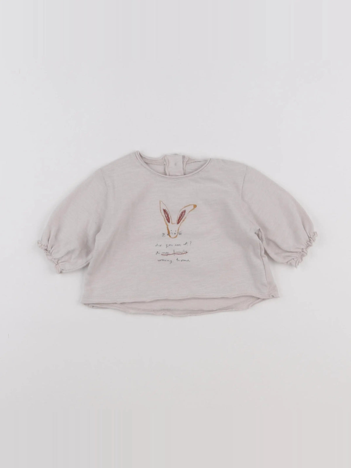 Play Up - tee-shirt beige - 3 mois