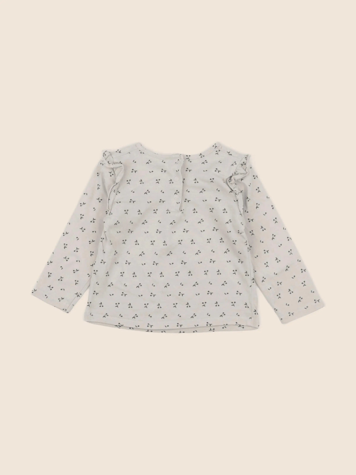Vertbaudet - tee-shirt beige - 18 mois