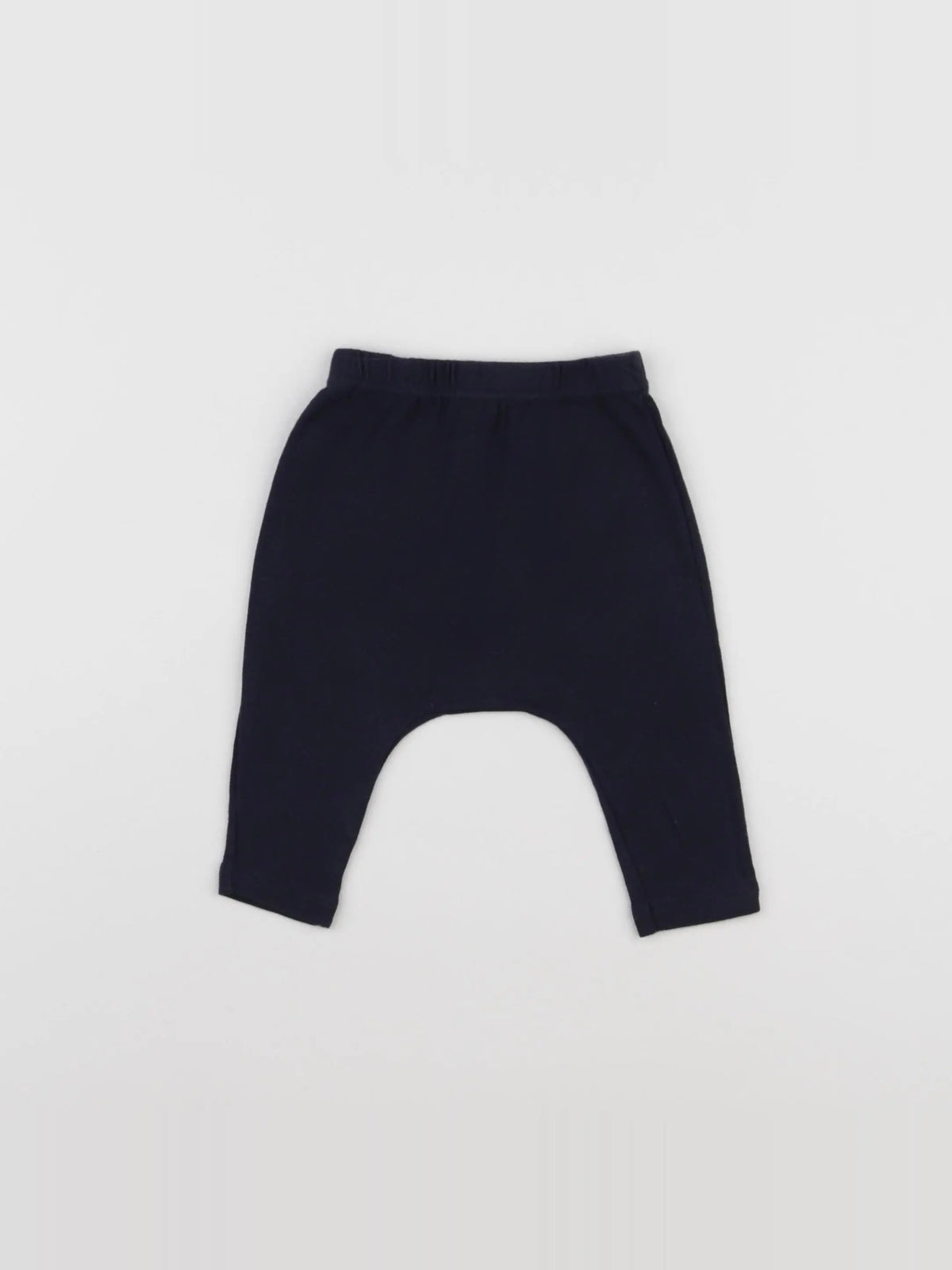 Petit Bateau - sarouel bleu - 6 mois