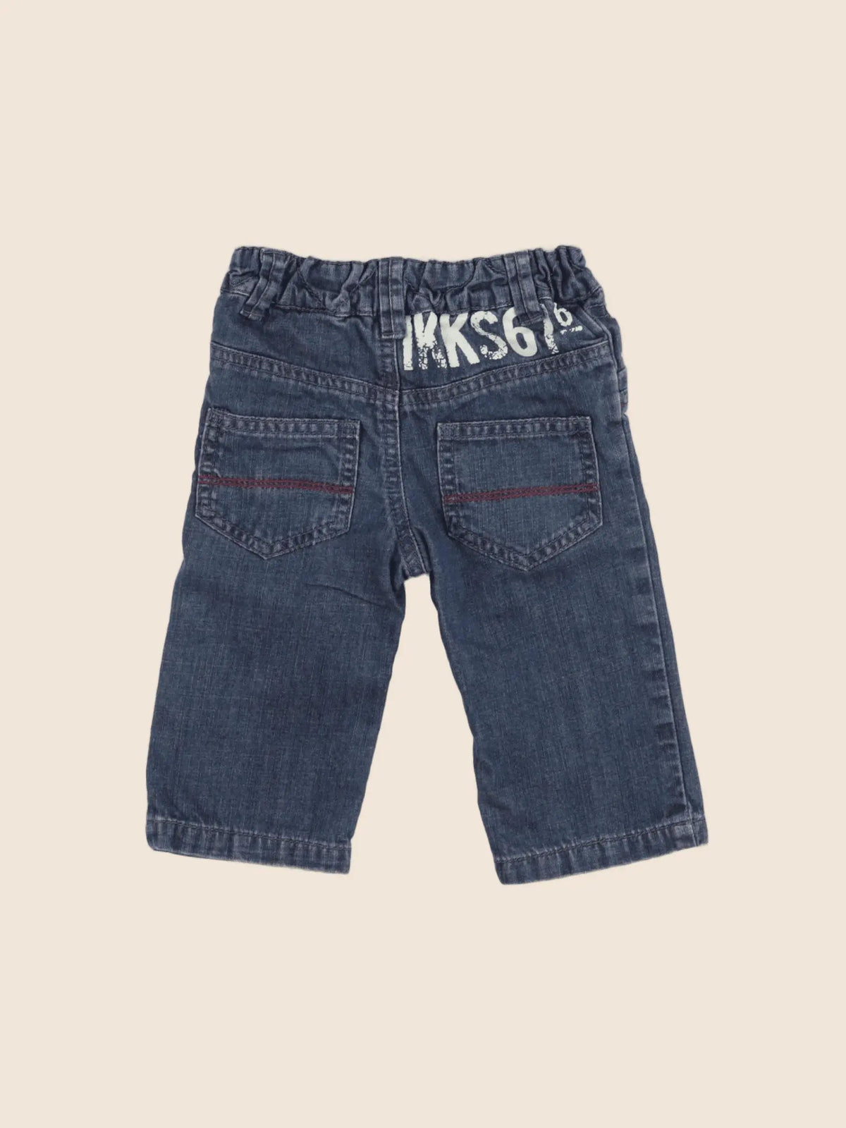 IKKS - jean bleu - 6 mois