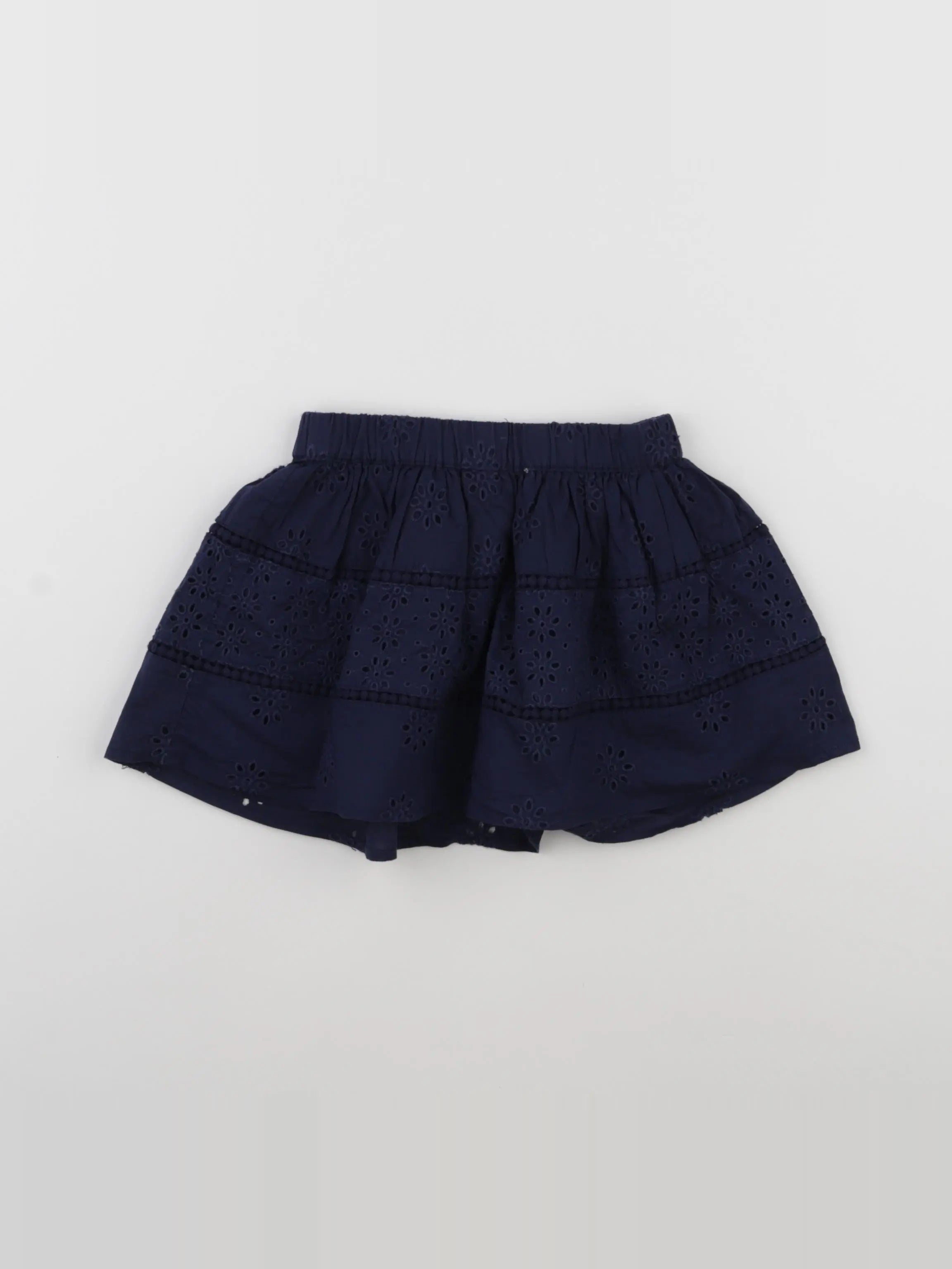 Vertbaudet - jupe bleu - 2 ans