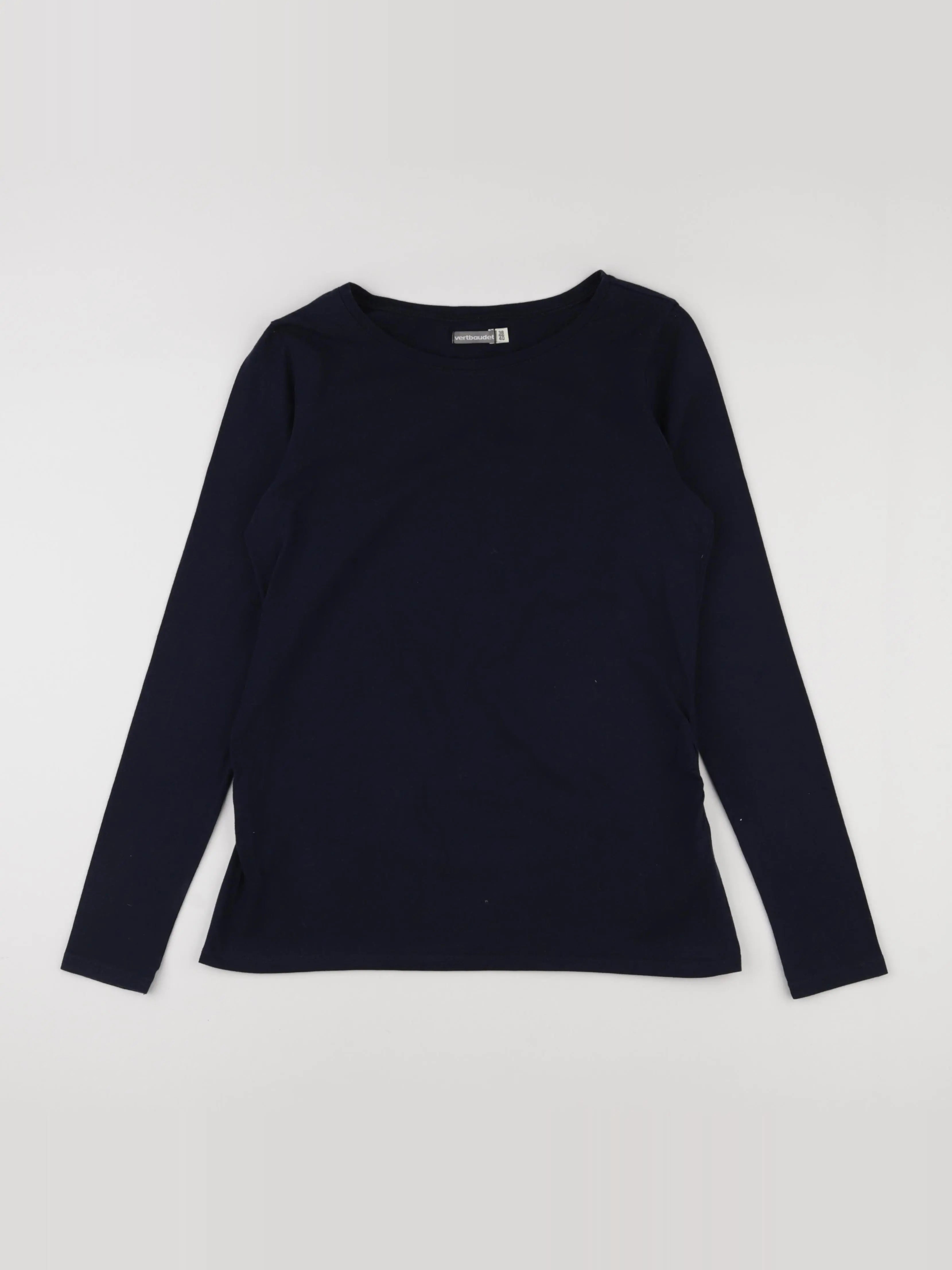 Vertbaudet - tee-shirt grossesse bleu - 38 à 40