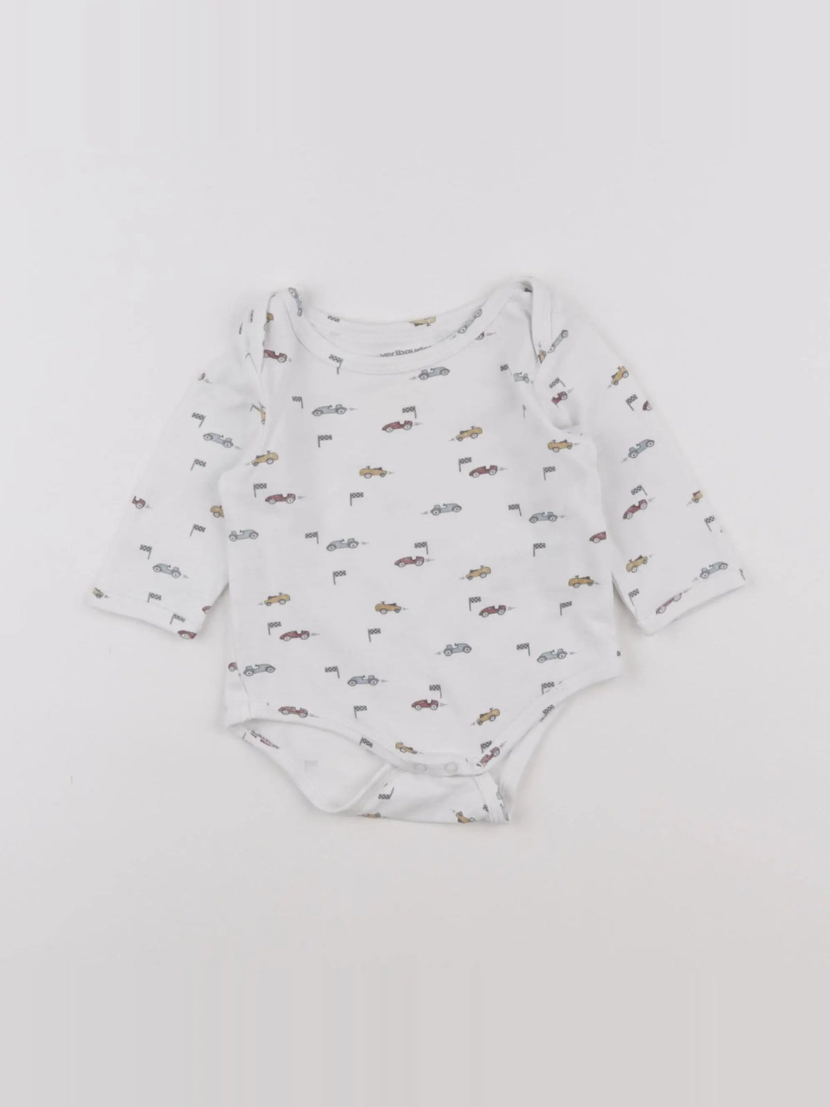 Vertbaudet - body blanc - 6 mois