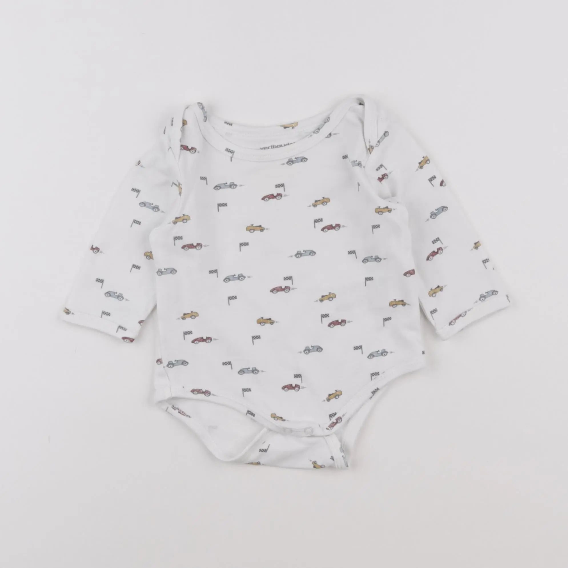 Vertbaudet - body blanc - 6 mois