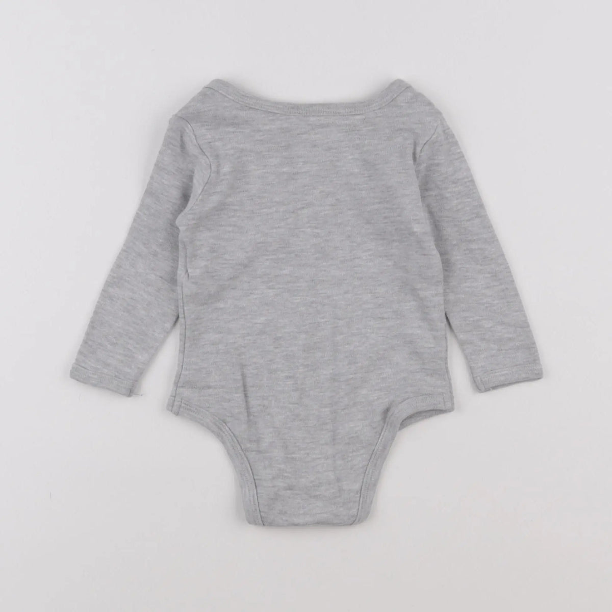 Vertbaudet - body gris - 6 mois