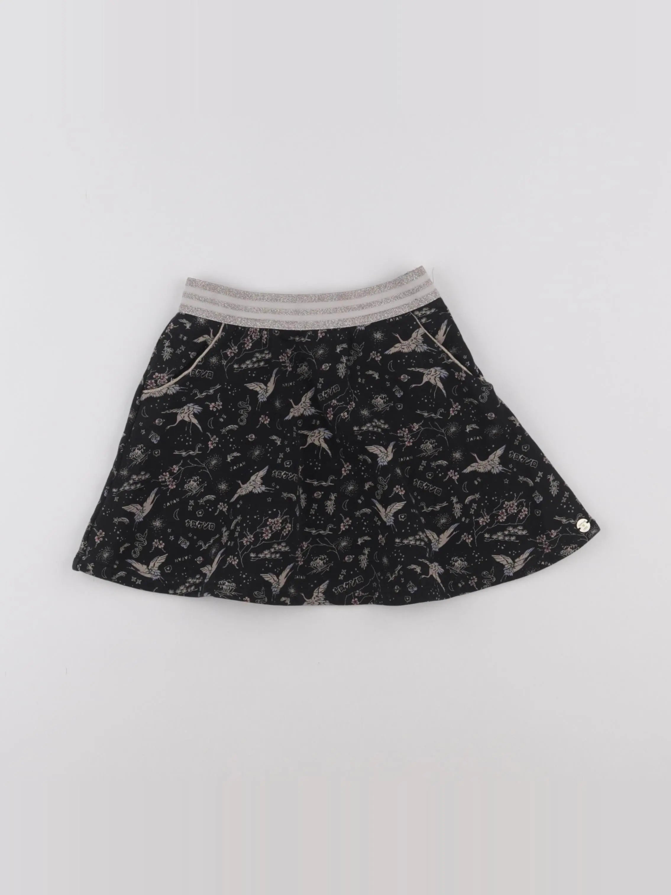 IKKS - jupe noir - 4 ans