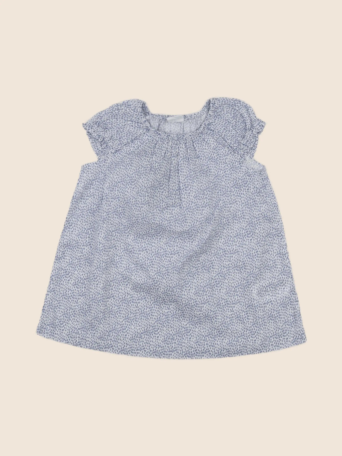 H&M - robe bleu - 3/6 mois