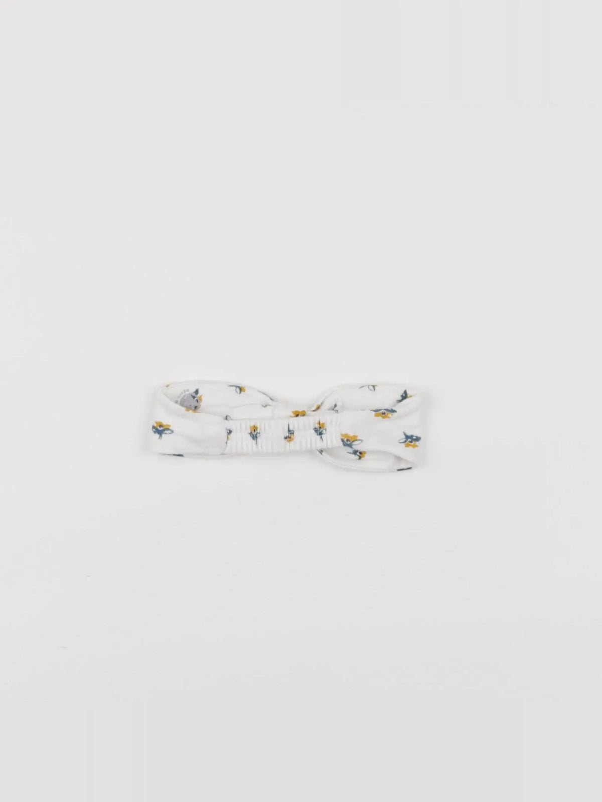 Petit Bateau - bandeau blanc - 6/9 mois