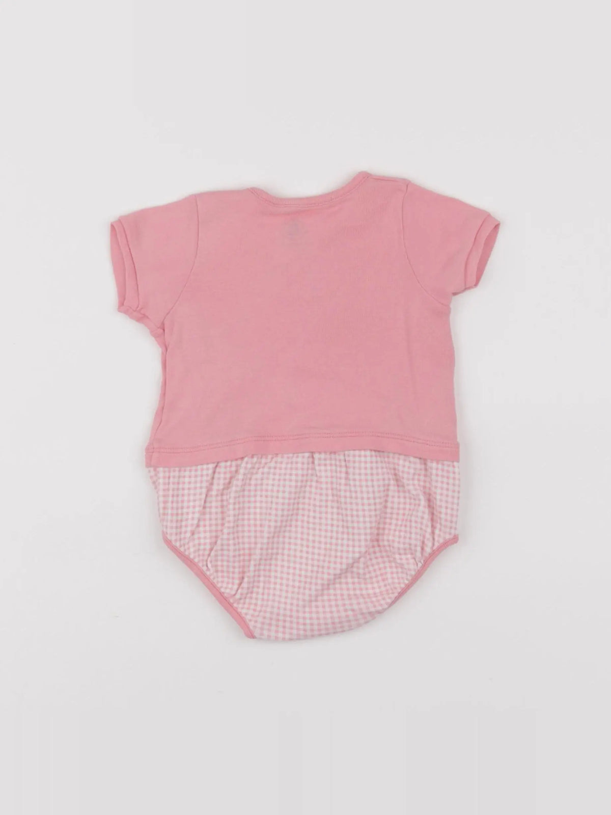 Petit Bateau - combinaison rose - 3 mois