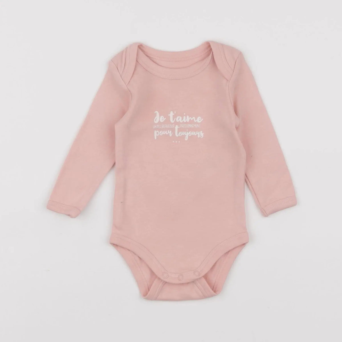 Vertbaudet - body rose - 3 mois