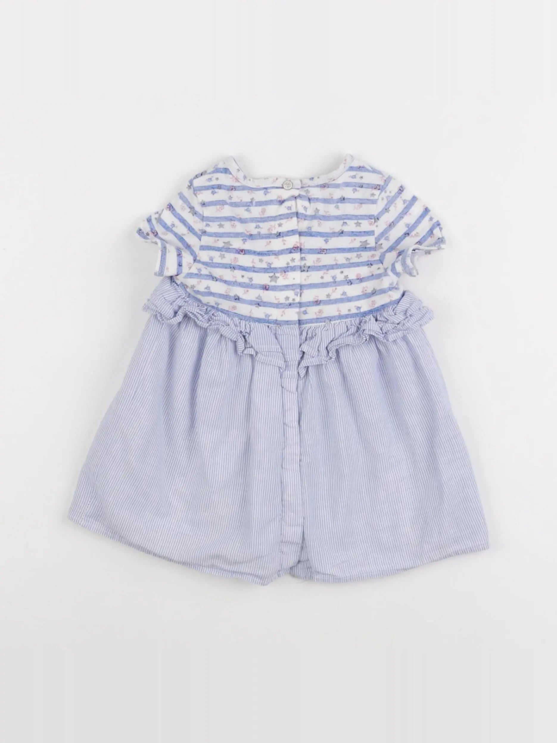 IKKS - robe bleu - 12 mois