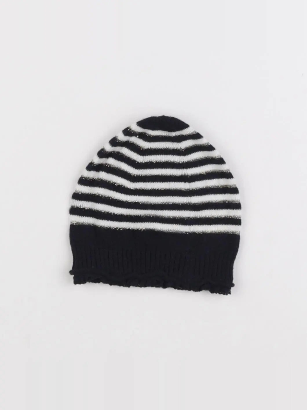 IKKS - bonnet bleu - 6/12 mois