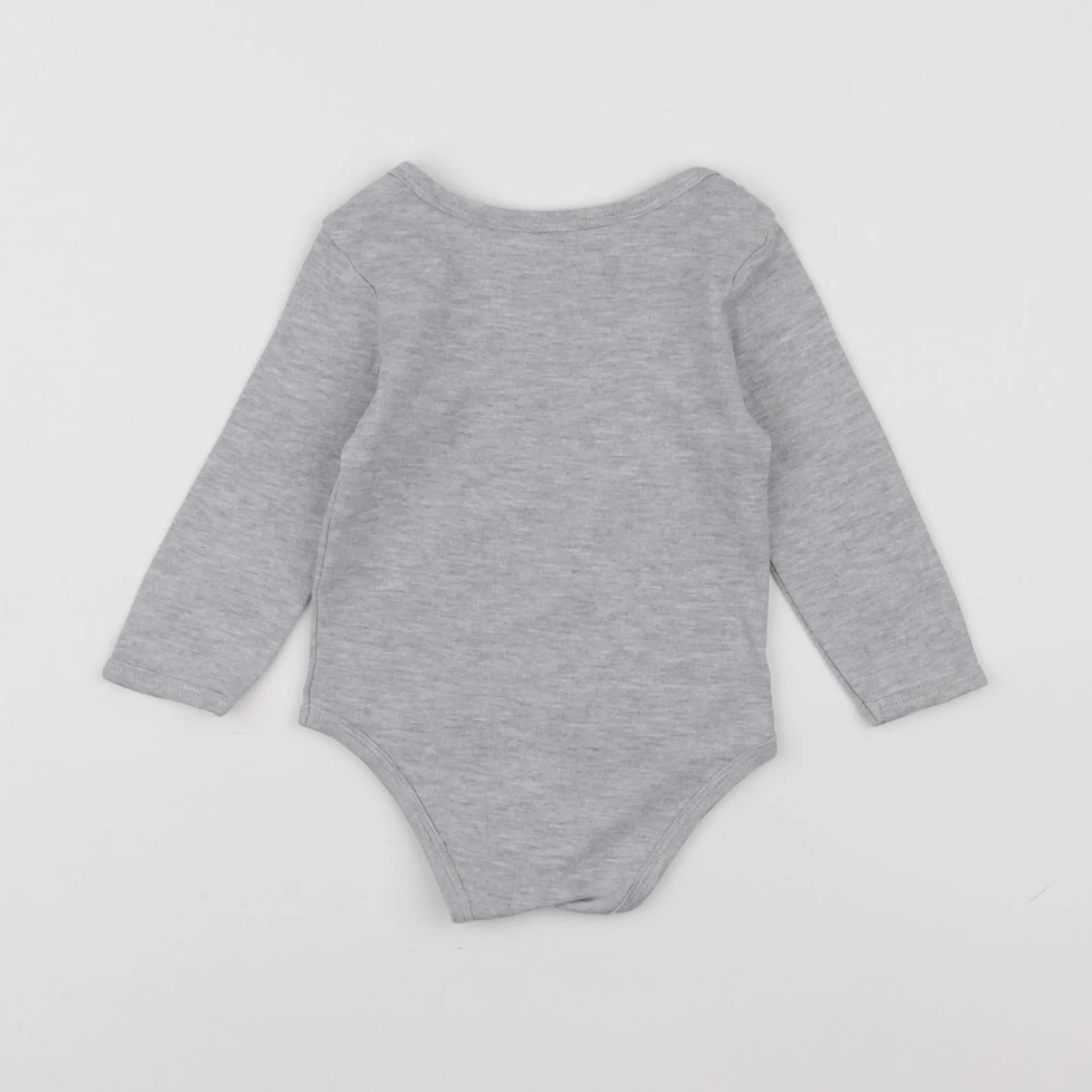 Vertbaudet - body gris - 6 mois