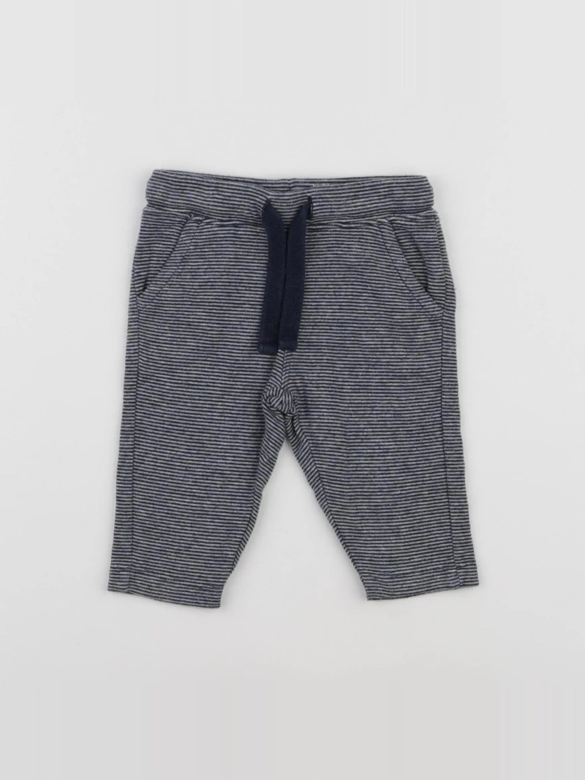Boutchou - jogging bleu, blanc - 6 mois