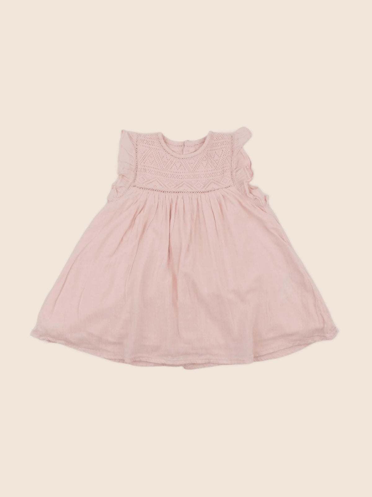 Vertbaudet - robe rose - 12 mois