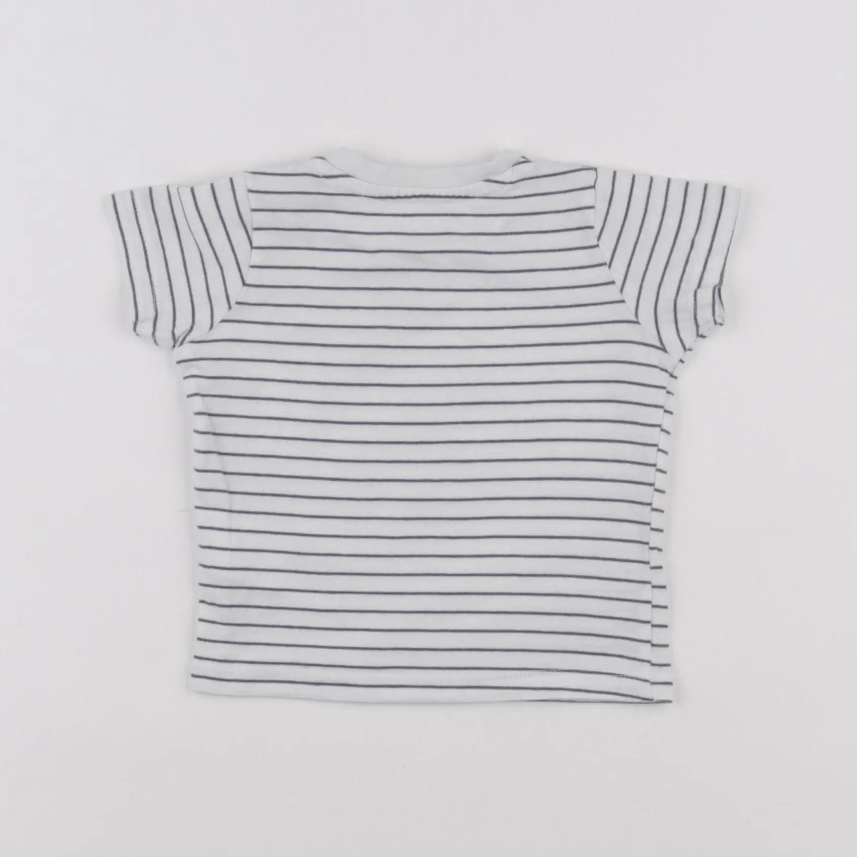 Vertbaudet - tee-shirt bleu - 6 mois
