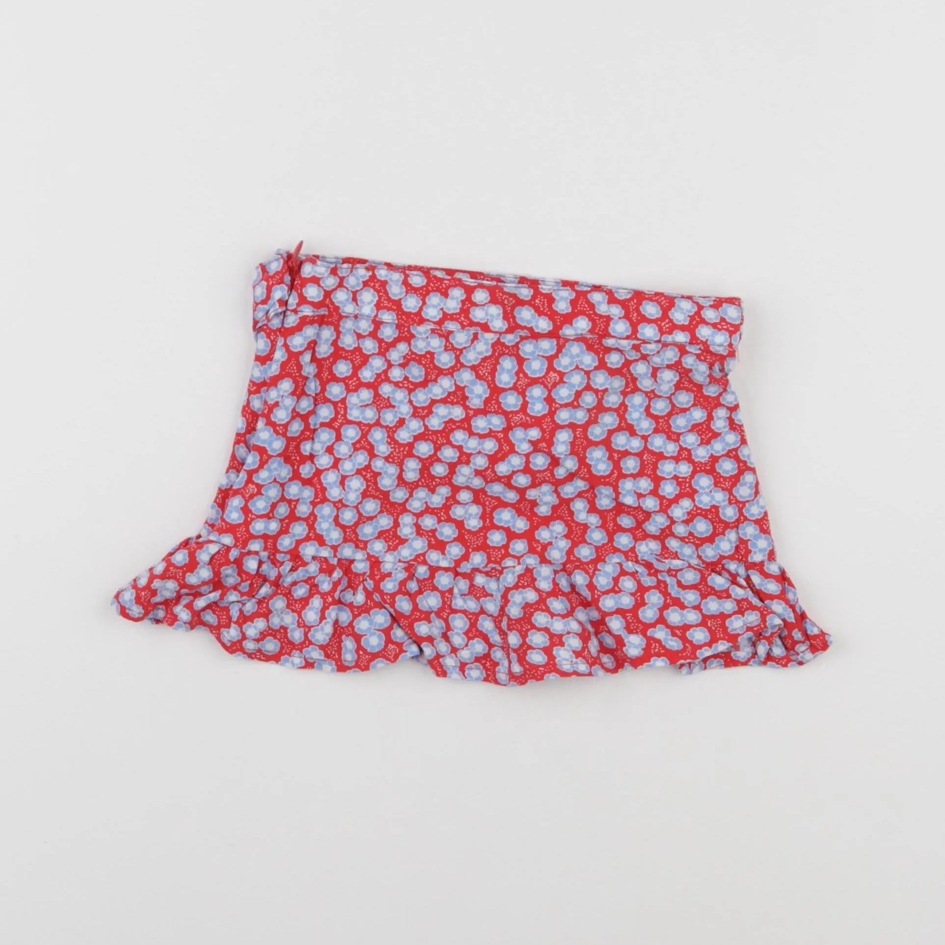 Vertbaudet - jupe bleu, rouge - 2 ans