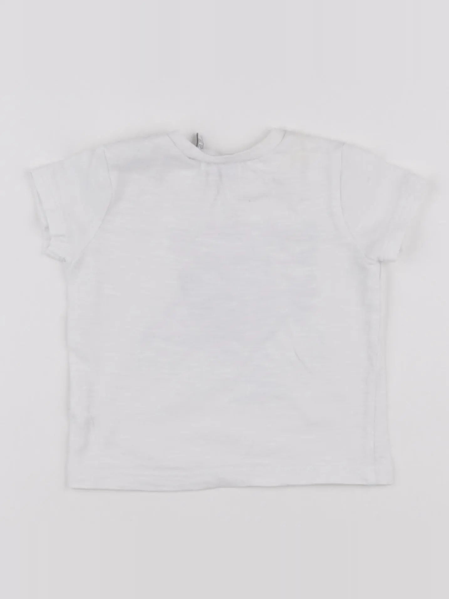 IKKS - tee-shirt blanc, bleu - 6 mois