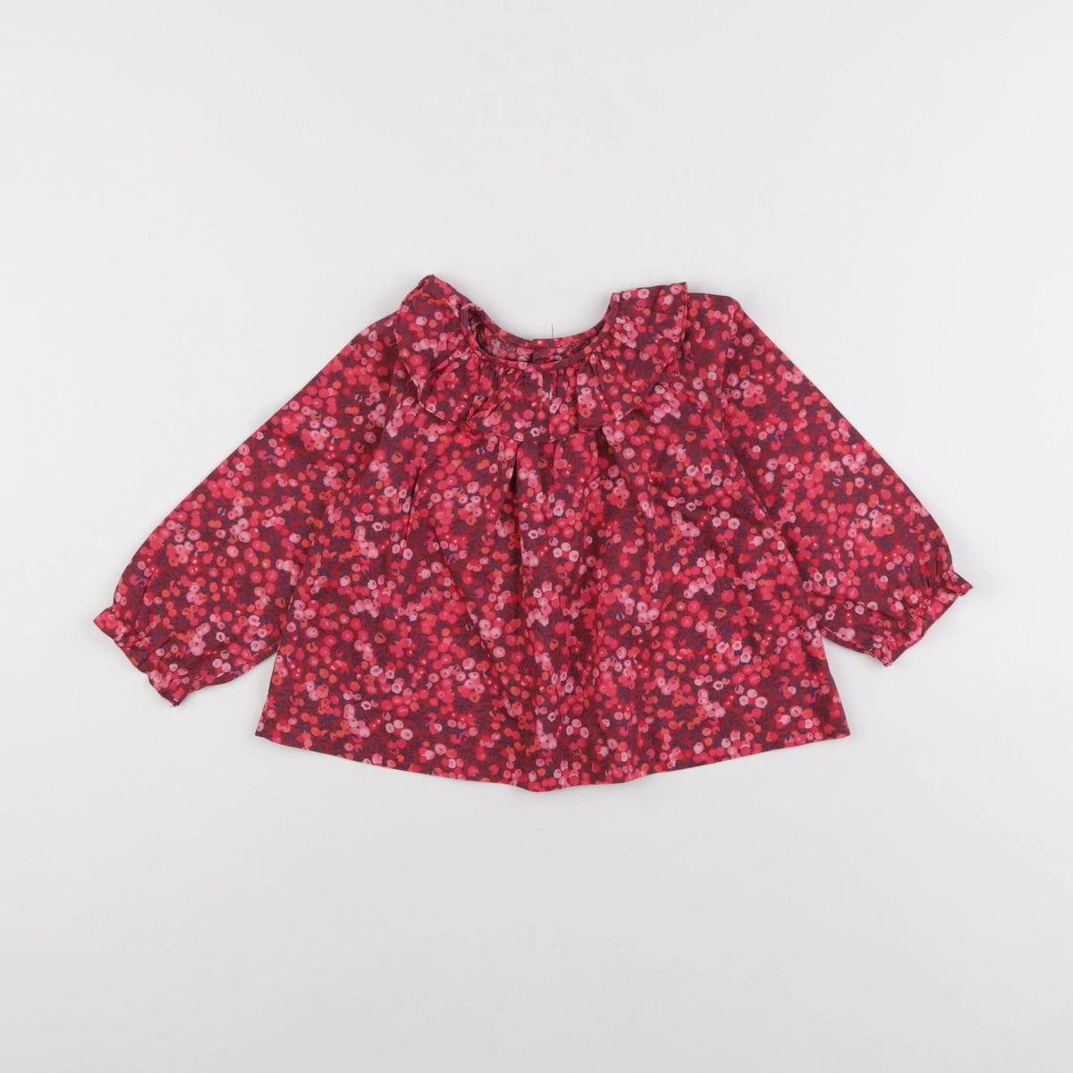Jacadi - blouse liberty multicolore - 24 mois