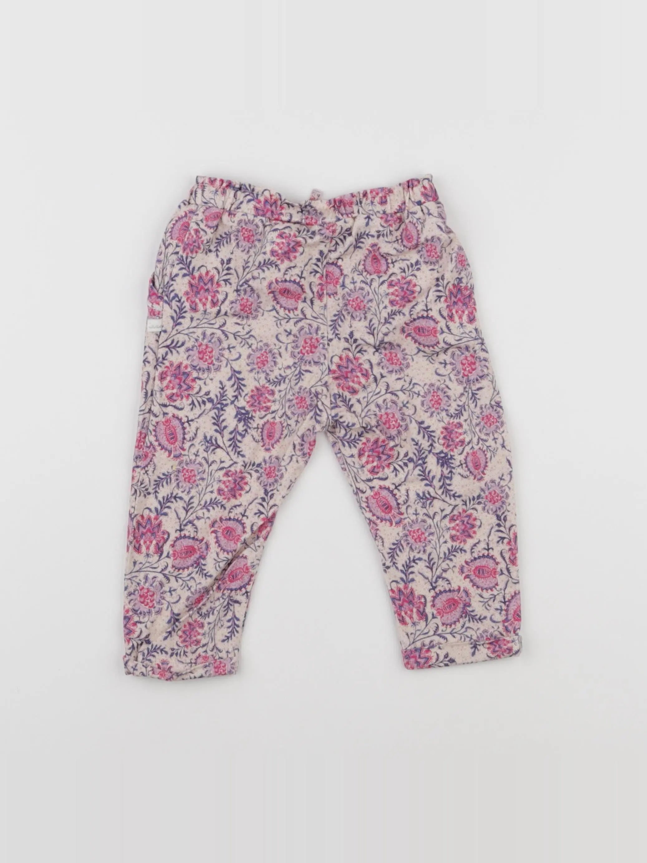 IKKS - legging rose, violet - 12 mois