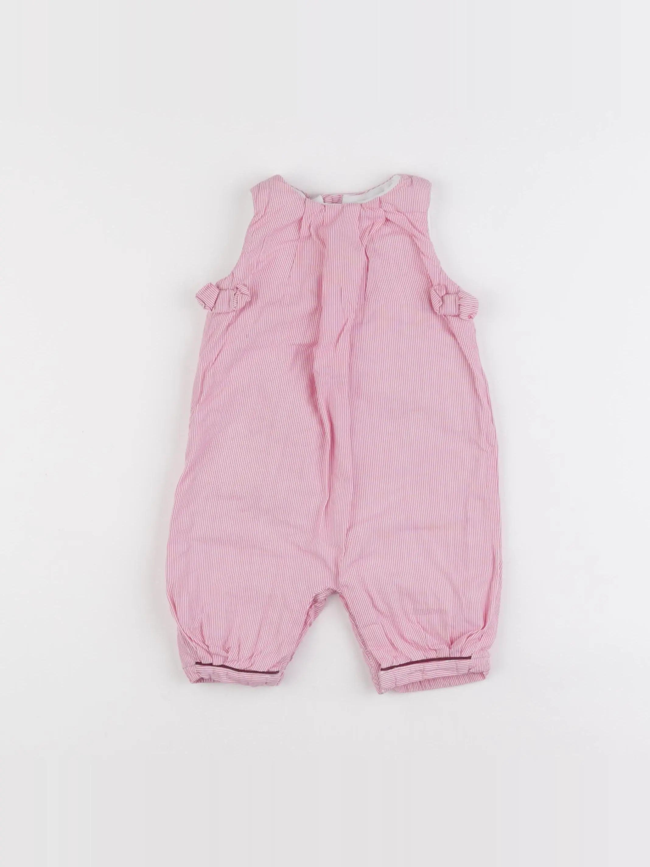 Jacadi - combinaison doublé rose - 3 mois