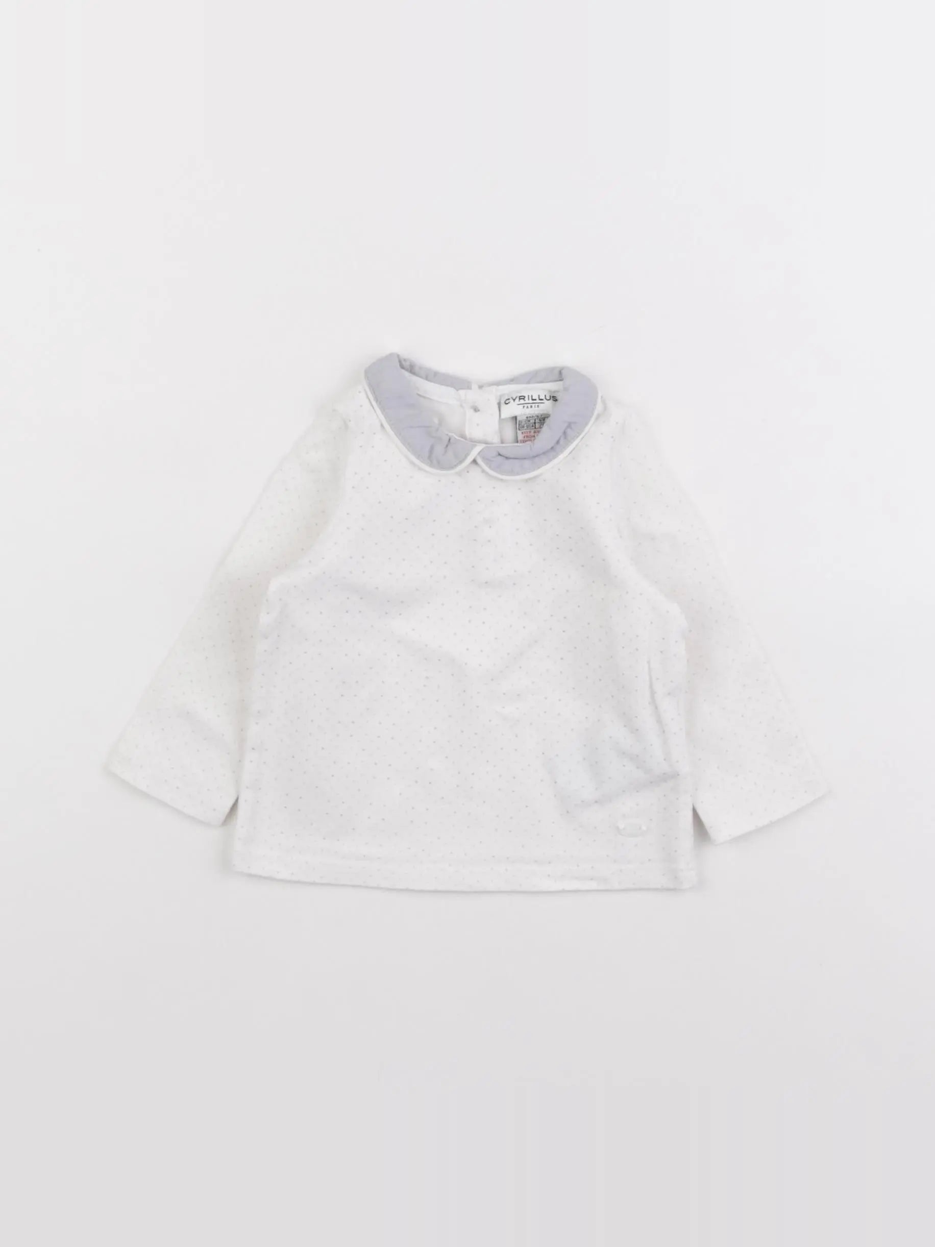 Cyrillus - tee-shirt gris - 6 mois