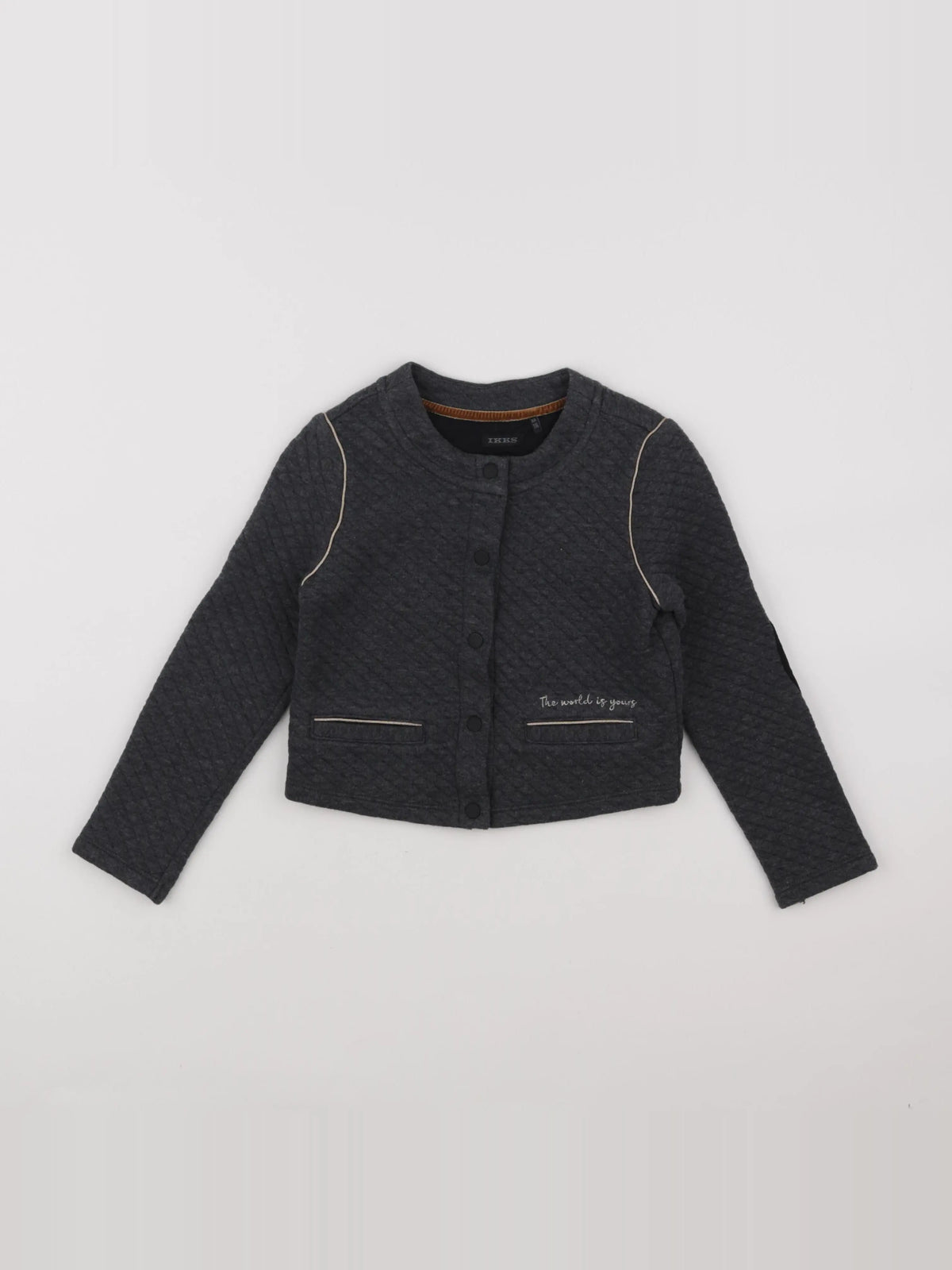 IKKS - veste gris - 6 ans
