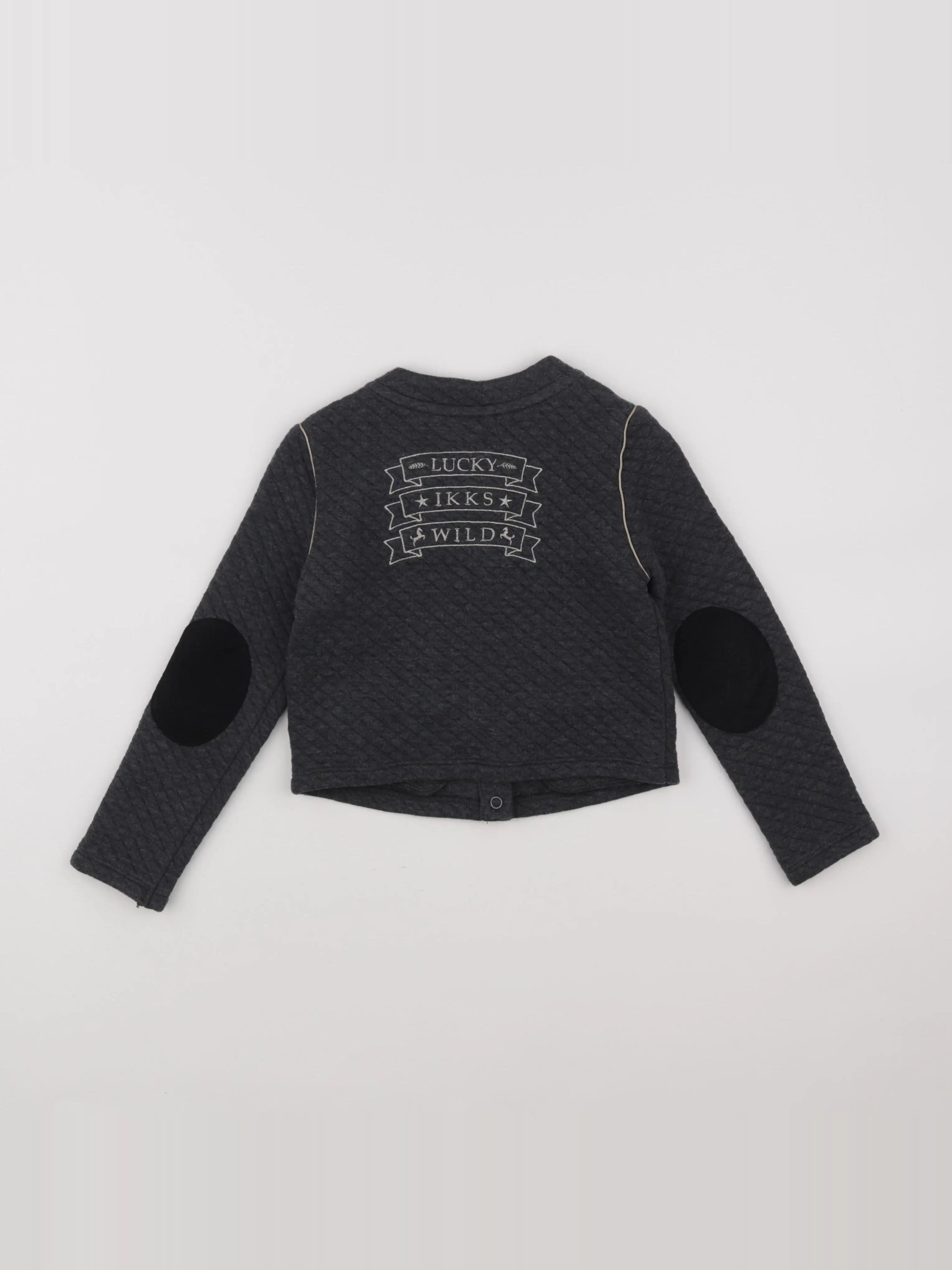IKKS - veste gris - 6 ans