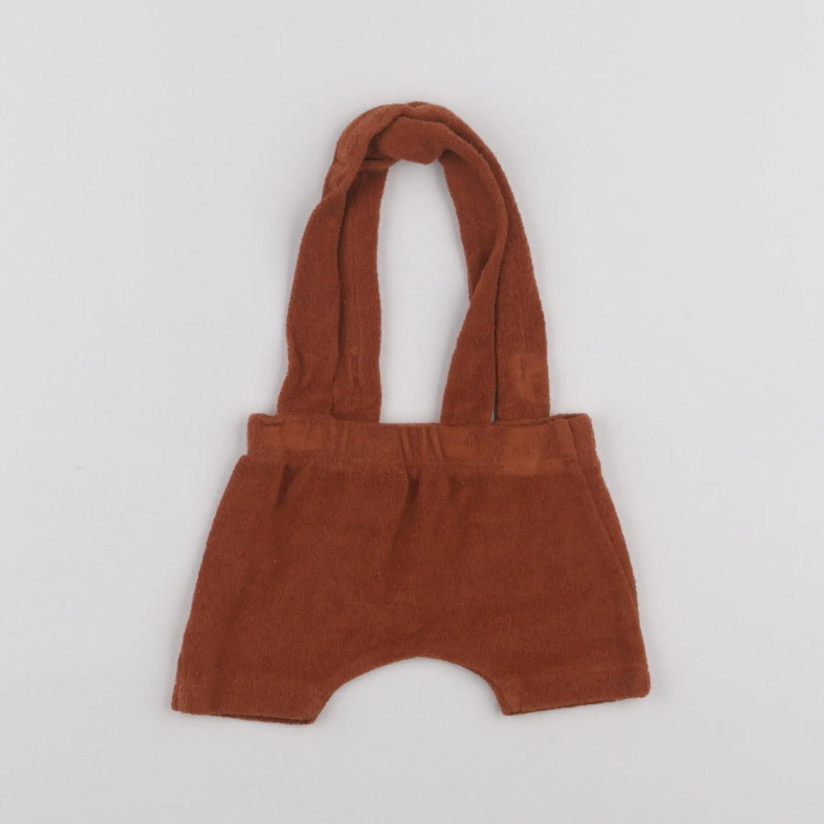 Lililotte - salopette marron - 6/9 mois