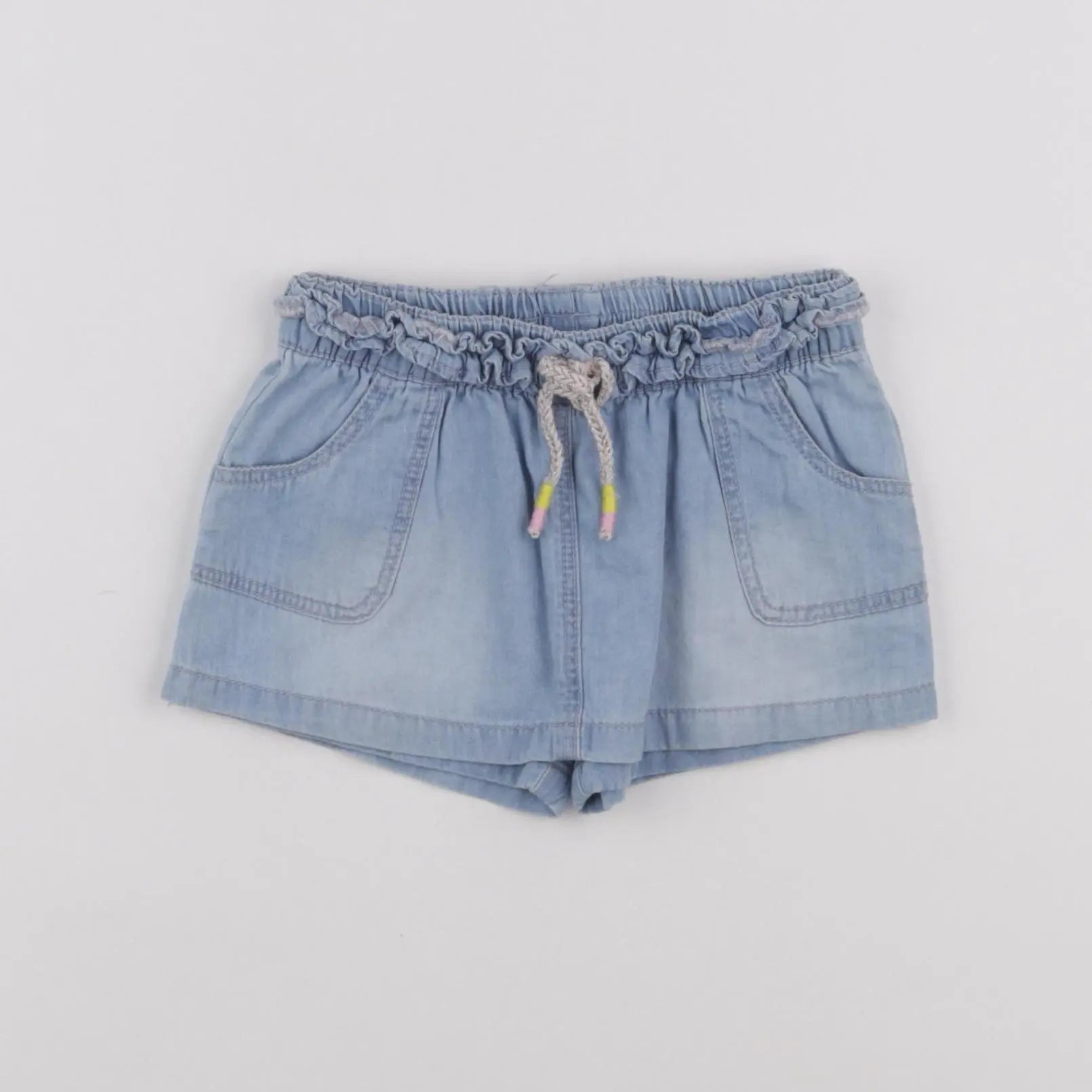 Vertbaudet - short bleu - 12 mois
