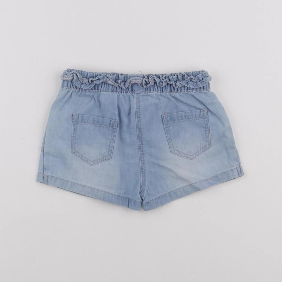 Vertbaudet - short bleu - 12 mois