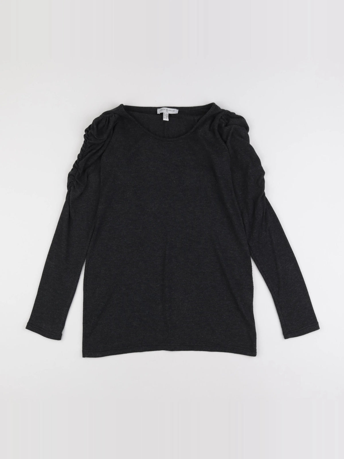 Envie de fraise - tee-shirt grossesse gris - 34 à 36