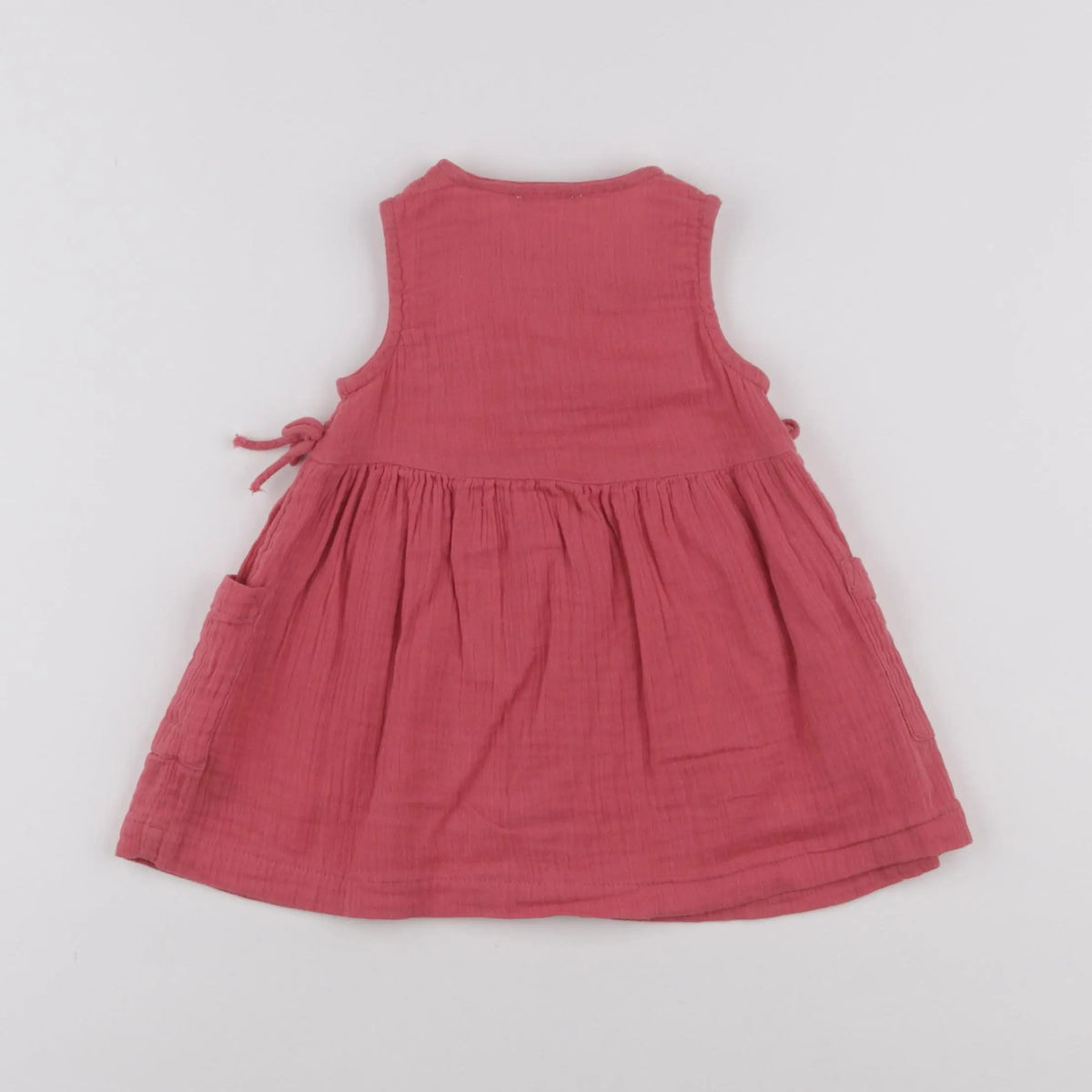 Vertbaudet - robe rose - 12 mois