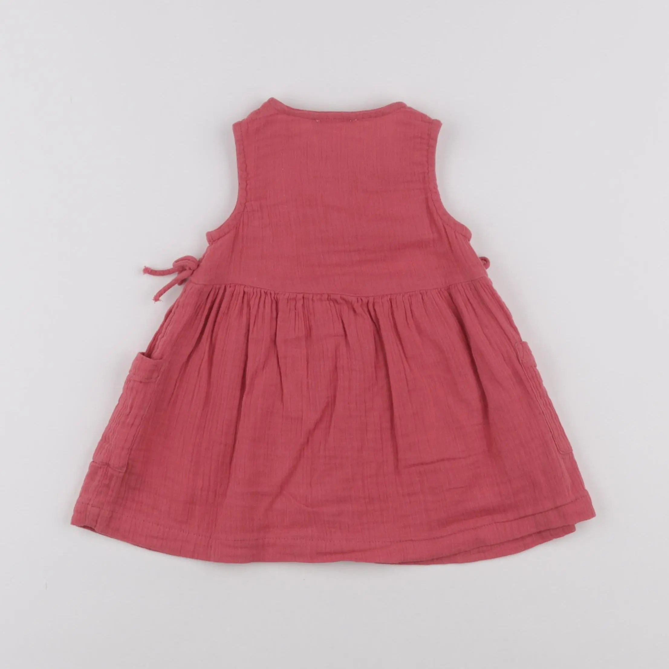 Vertbaudet - robe rose - 12 mois