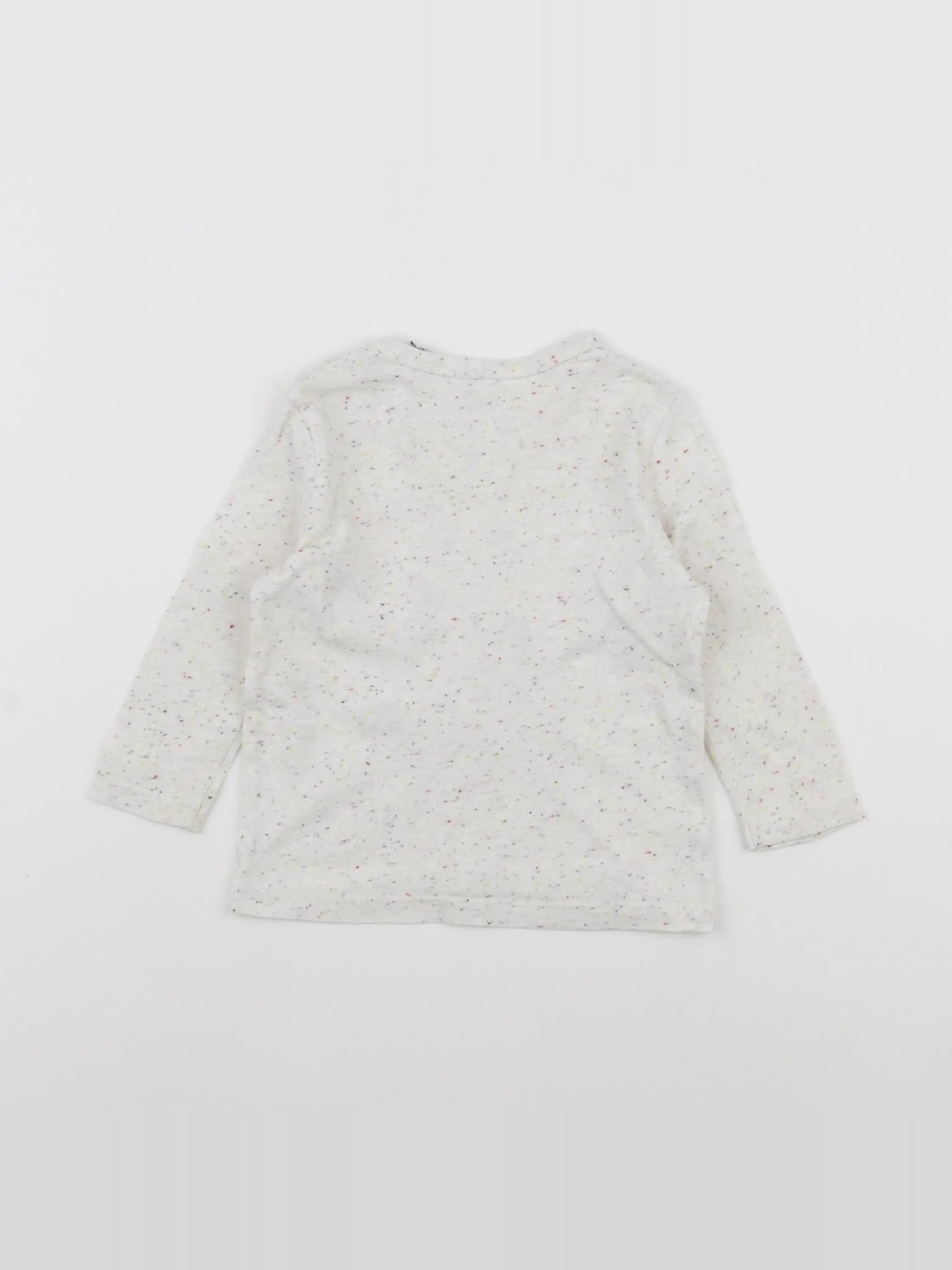 IKKS - tee-shirt blanc - 12 mois
