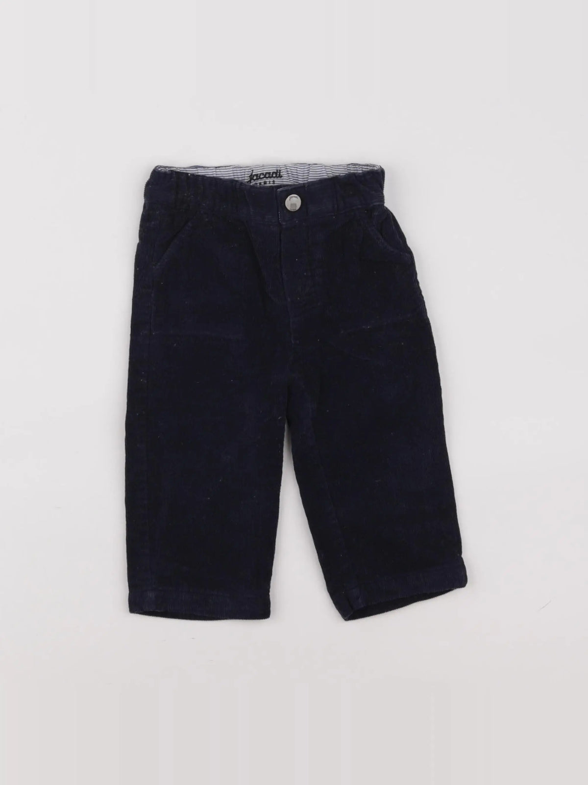 Jacadi - pantalon bleu - 12 mois