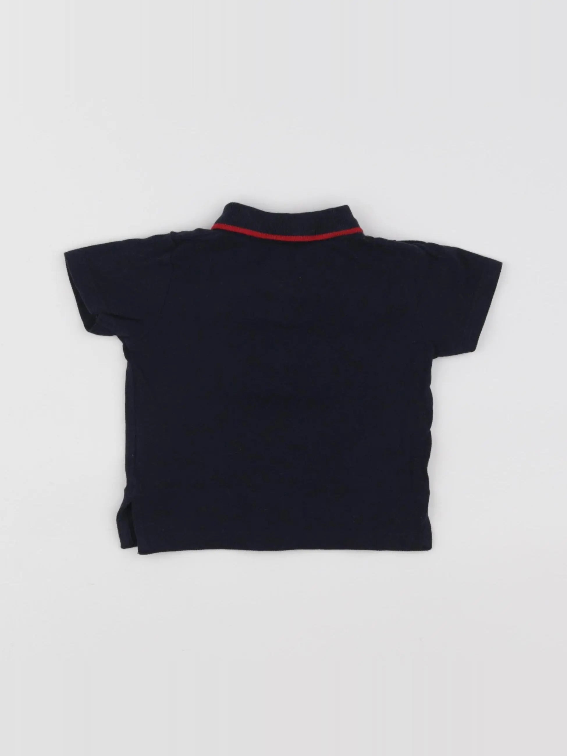 Boutchou - polo bleu - 9 mois