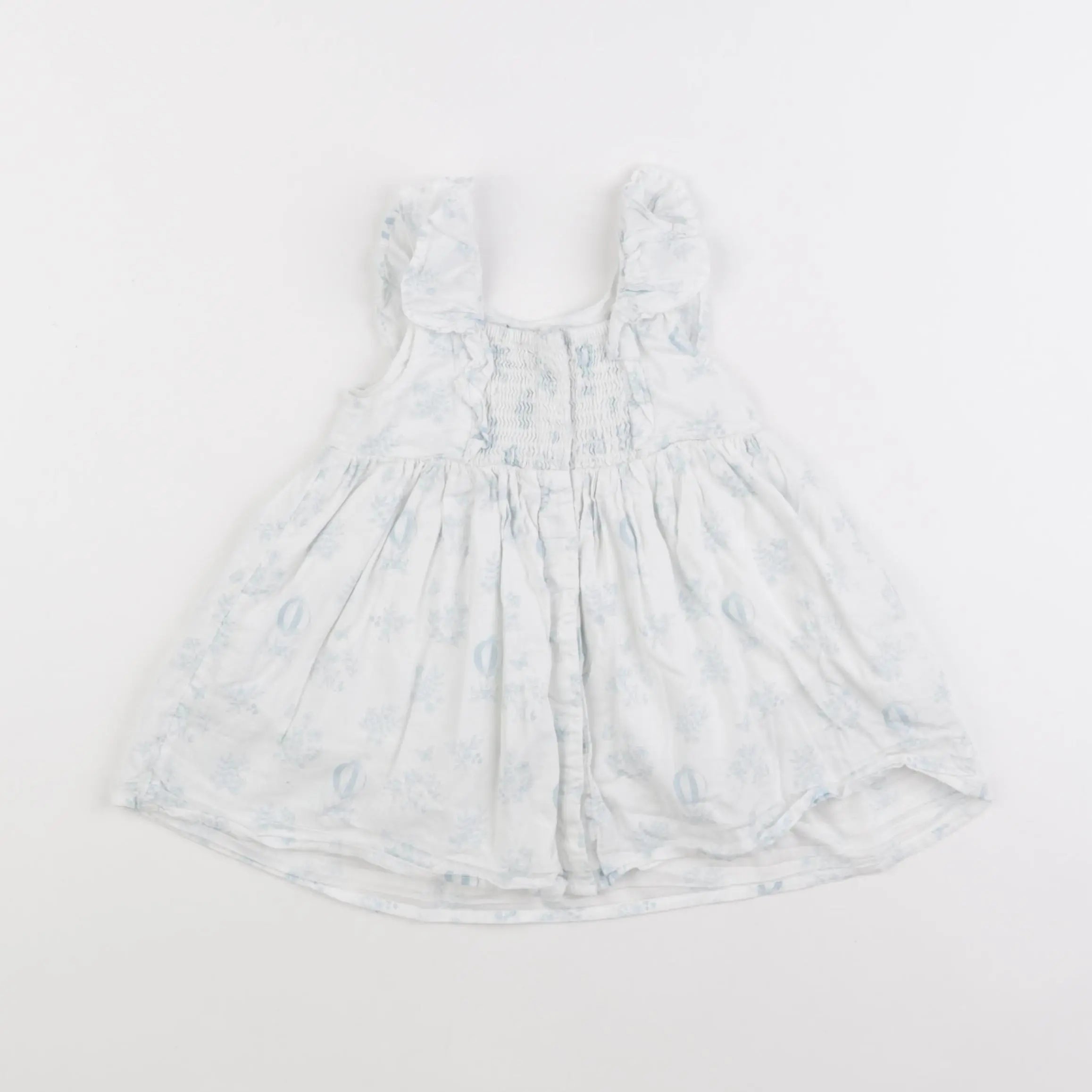 Vertbaudet - robe bleu - 9 mois