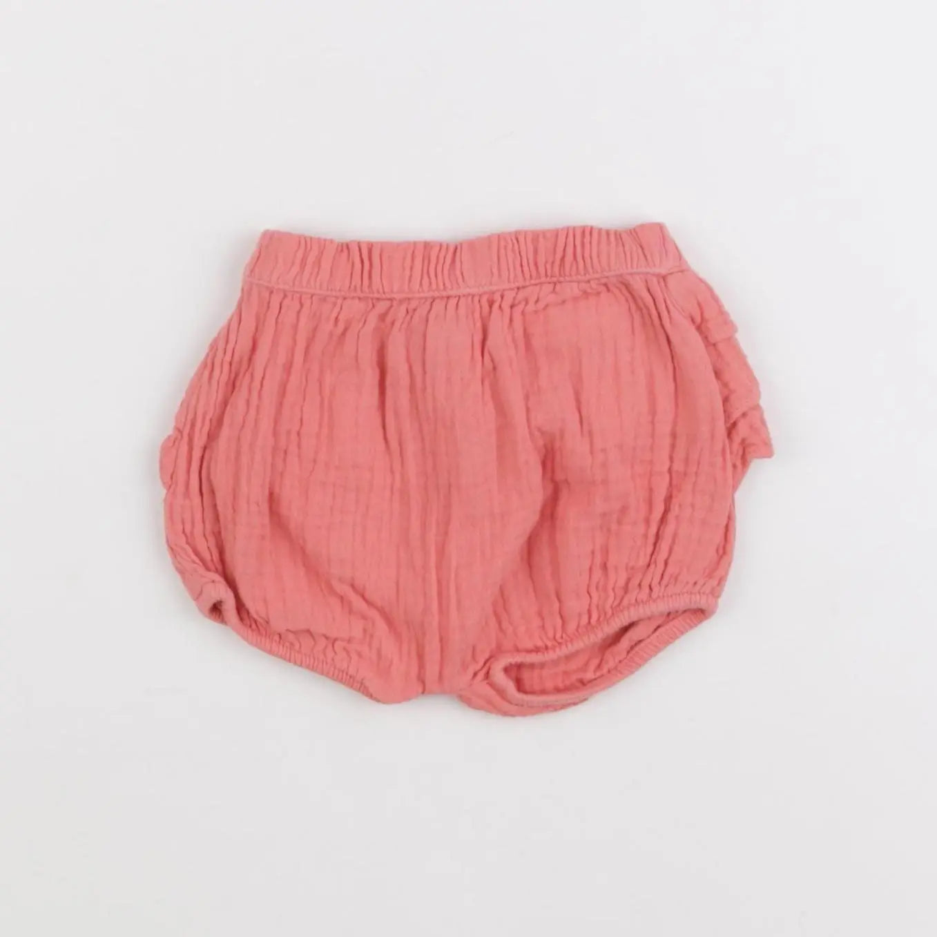 Vertbaudet - bloomer orange - 6 mois