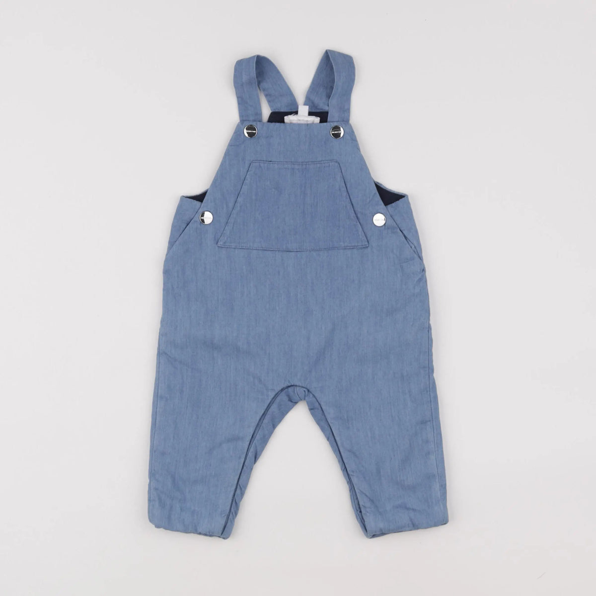 Jacadi - salopette bleu - 6 mois