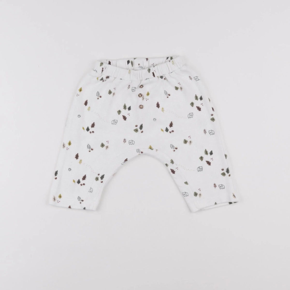 Vertbaudet - jogging blanc - 6 mois