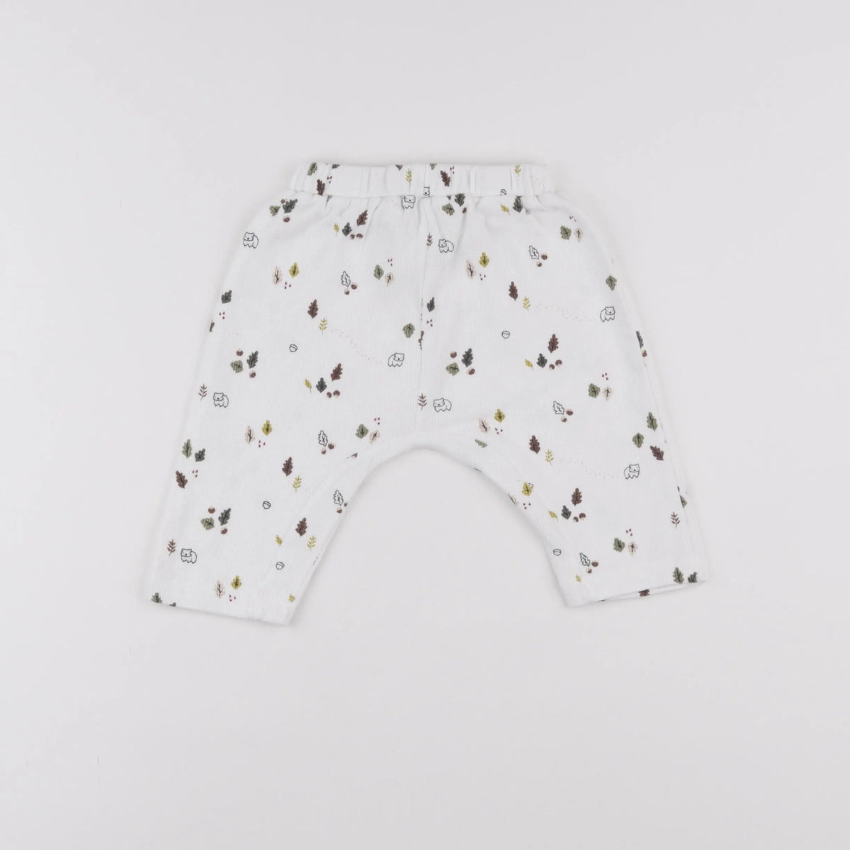 Vertbaudet - jogging blanc - 6 mois